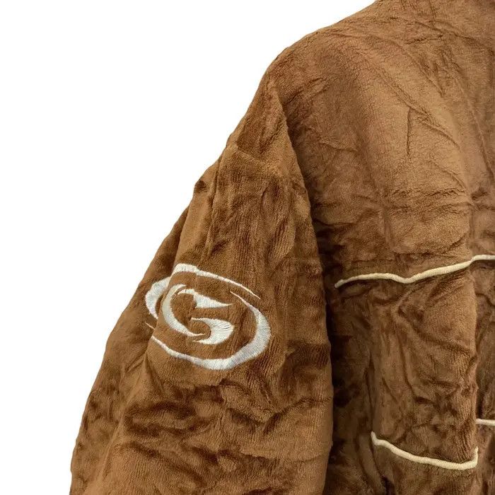 Gotcha Vtg GOTCHA SKATEBOARD SURFING Velvet Brown Jacket Size US M / EU 48-50 / 2 - 4 Thumbnail