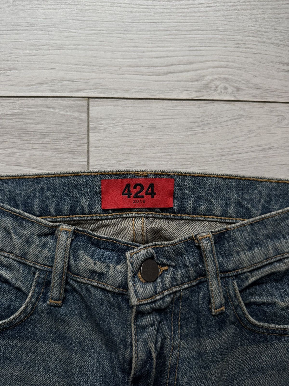 424 424 bandana jeans pants Size US 30 / EU 46 - 4 Thumbnail