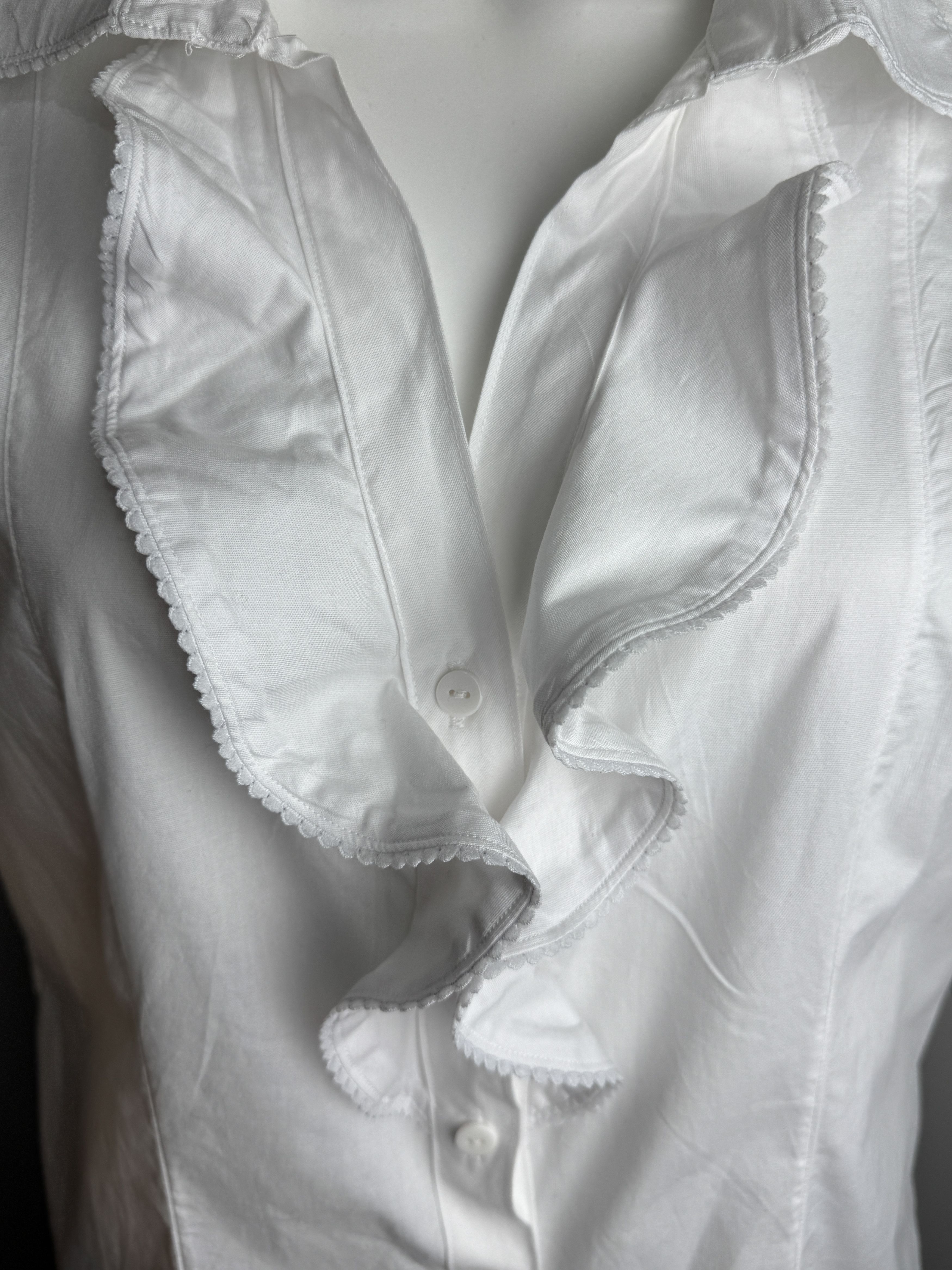Other × Vintage WALDSCHÜTZ women’s Austrian sleeveless blouse Size L / US 10 / IT 46 - 5 Thumbnail