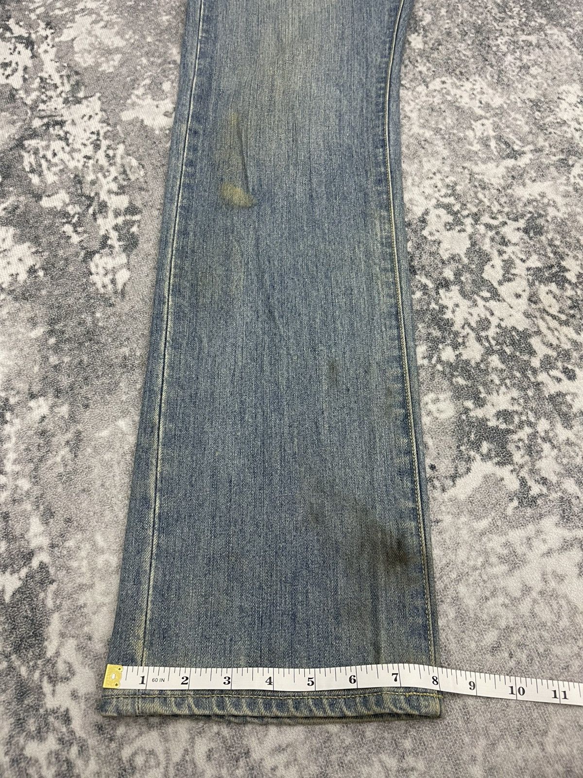 Uniqlo Vintage Uniqlo UJ S002 Faded Blue Washed Denim Size US 31 - 17 Thumbnail