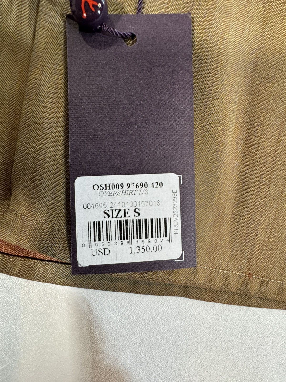 Isaia Napolii Isaia Napoli Natural Cashmere Beige Overshirt Size US M / EU 48-50 / 2 - 7 Thumbnail
