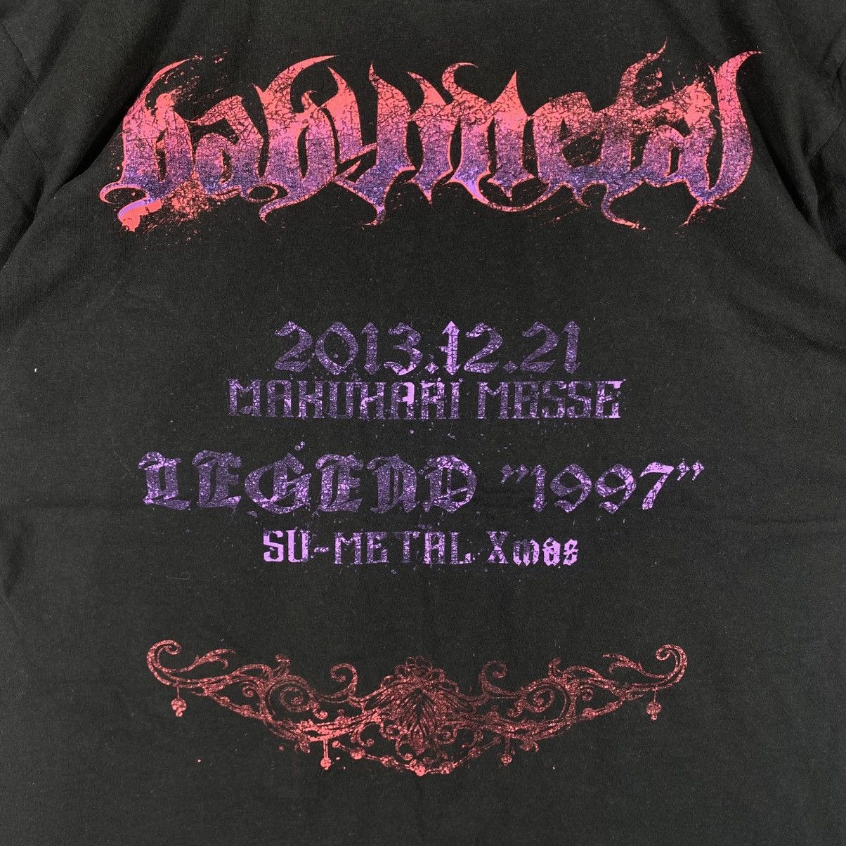 Japanese Band BABYMETAL Legend 1997 Su-Metal Xmas Tour Tee