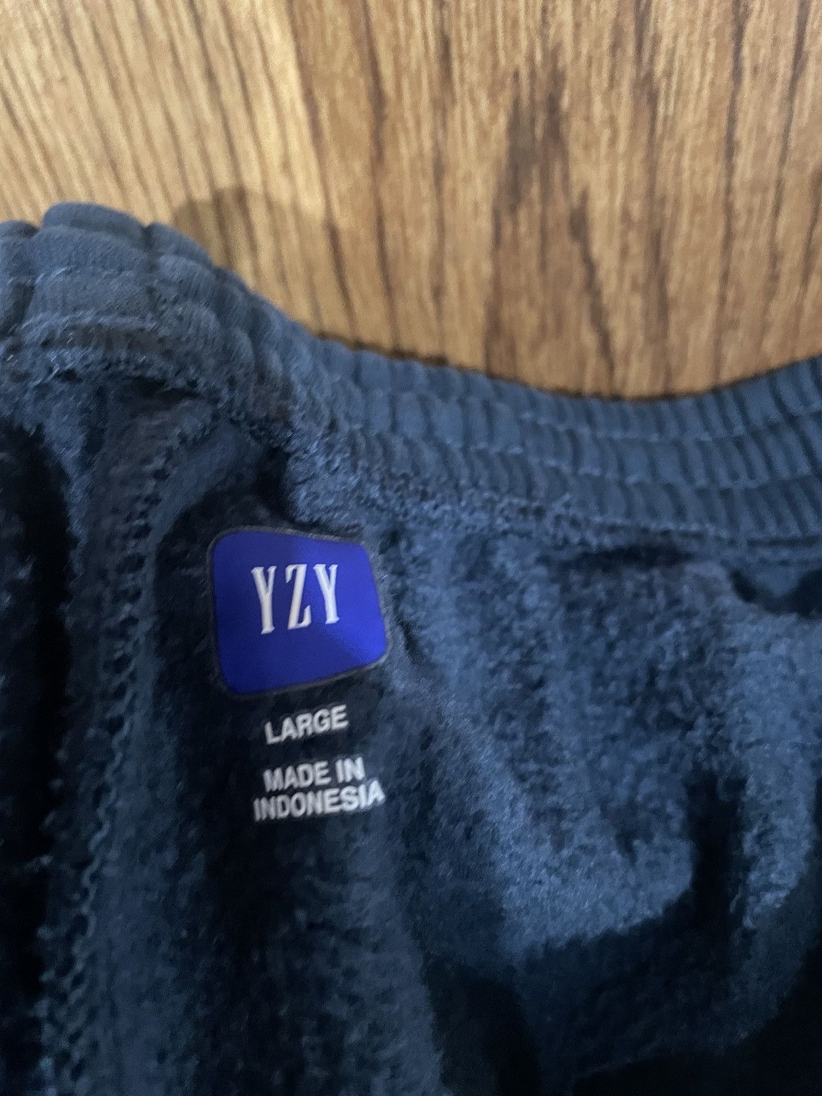 Balenciaga × Gap × Kanye West Yeezy Gap Sweatpants Dark Blue Size Large Size US 34 / EU 50 - 7 Thumbnail