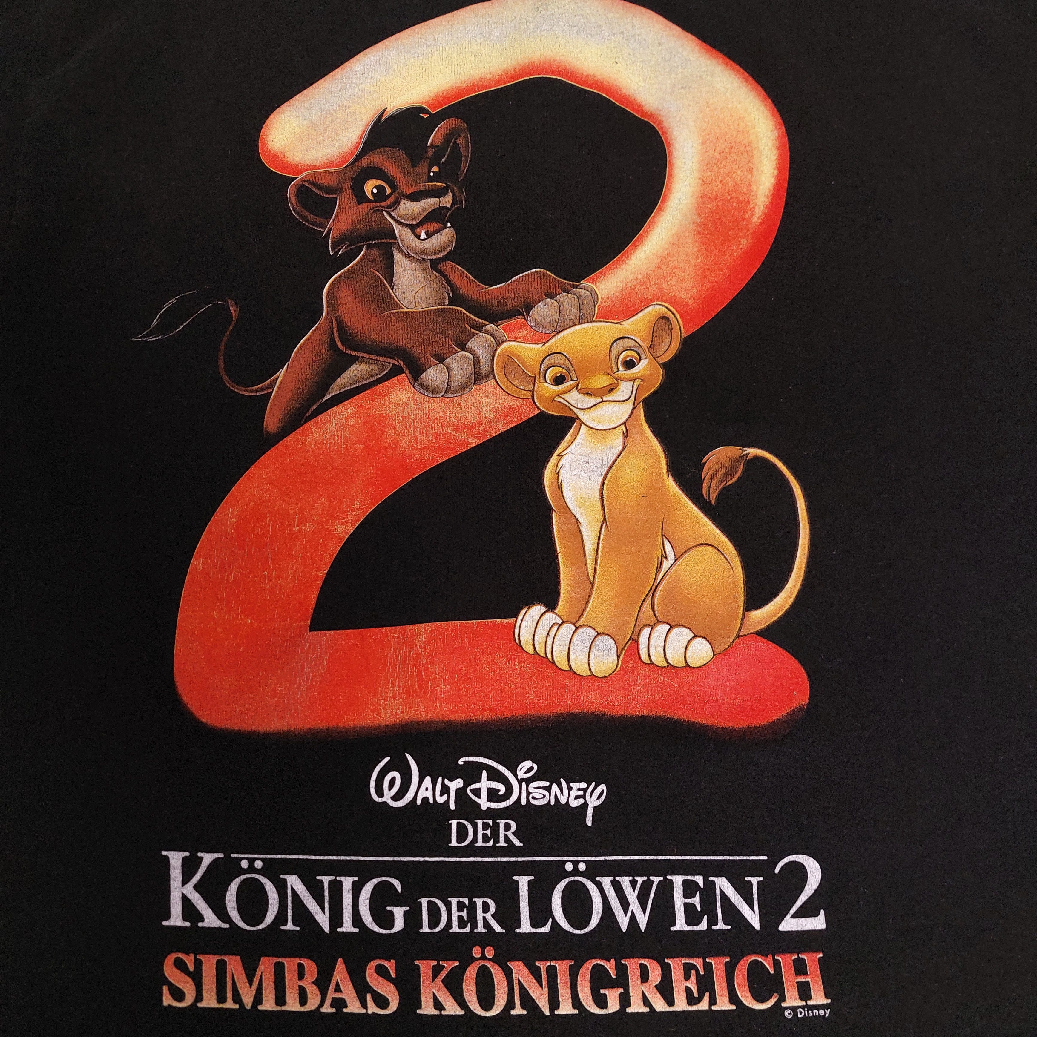 Disney 90s Disney Promo T-shirt König der Löwen 2 King Lion 2 Size US XL / EU 56 / 4 - 2 Thumbnail