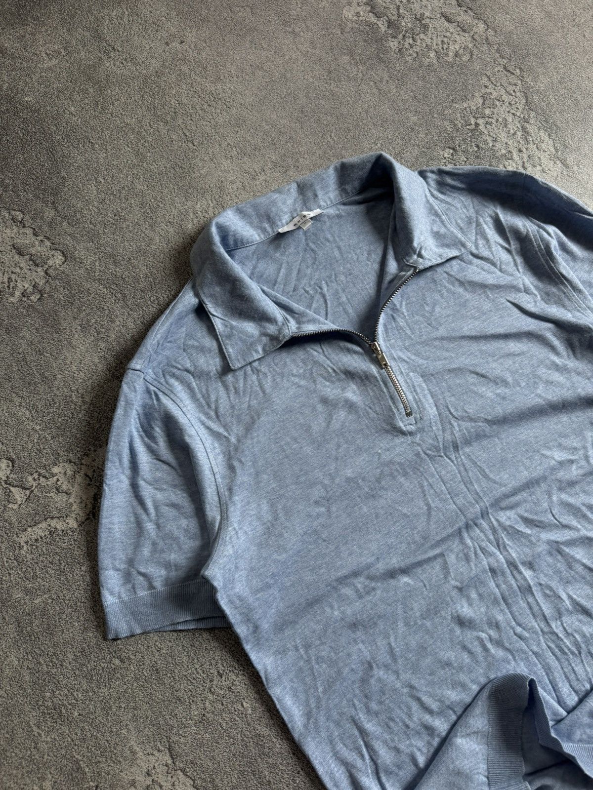 Reiss Reiss S/size polo 1/4 zip casual tee T-shirt old money Size US S / EU 44-46 / 1 - 2 Thumbnail