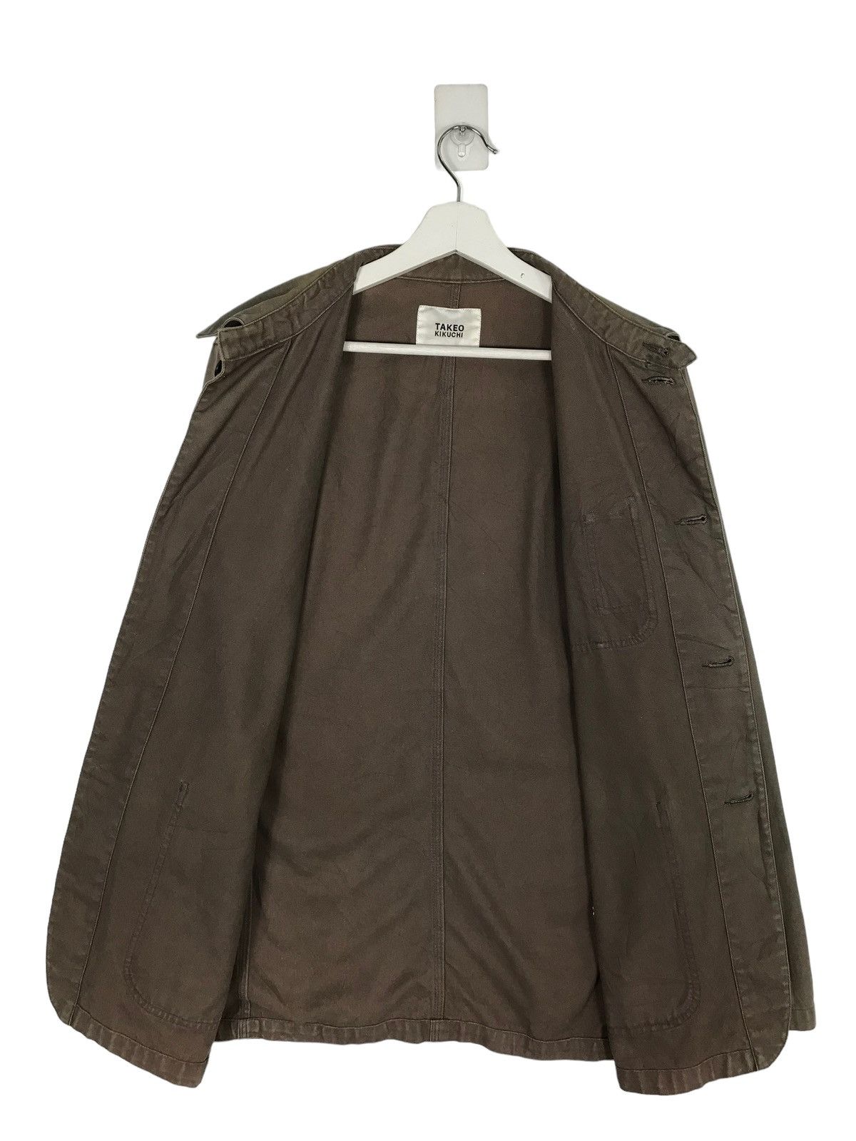 Takeo Kikuchi 💥 TAKEO KIKUCHI DUCK CANVAS CHORE JACKET Size US M / EU 48-50 / 2 - 7 Thumbnail