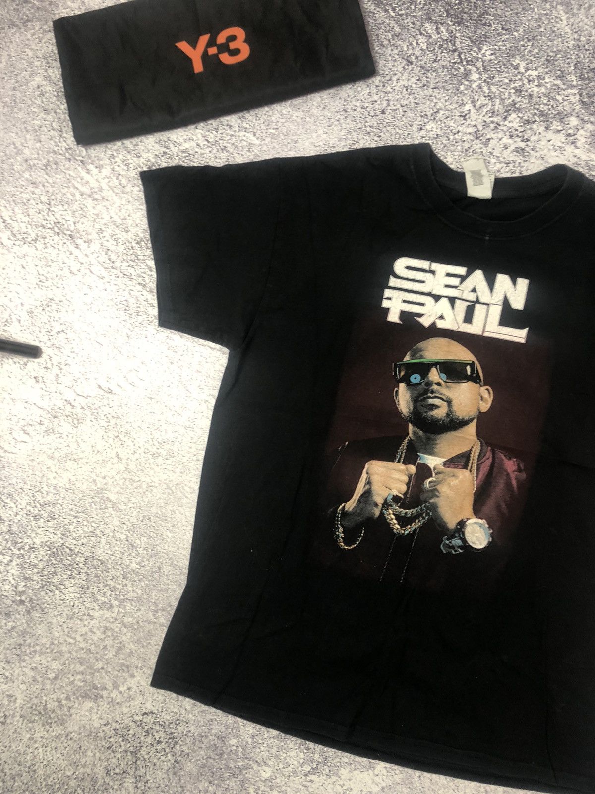 Band Tees Vintage t-shirt Sean Paul size L y2k rock merch usa casual Size US L / EU 52-54 / 3 - 2 Thumbnail