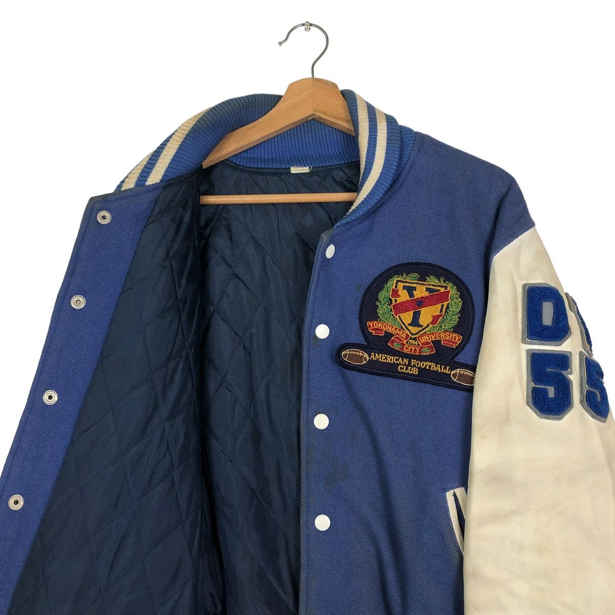 Vintage 🔥VINTAGE 1984 YOKOHAMA UNIVERSITY AMERICAN FOOTBALL CLUB Size US L / EU 52-54 / 3 - 12 Thumbnail