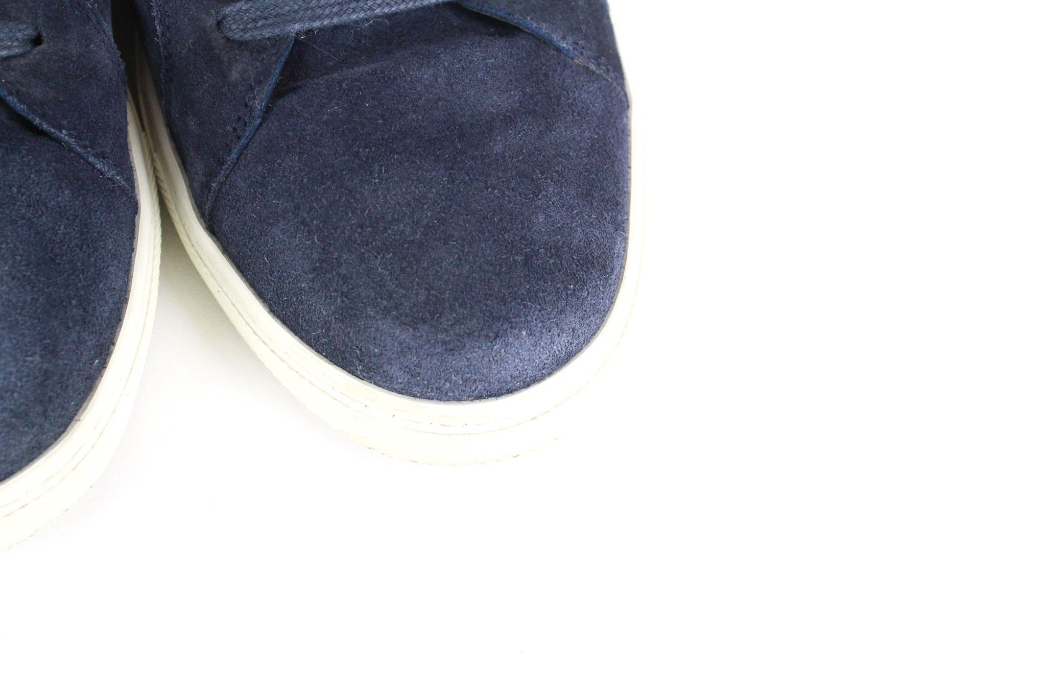 Suitsupply EU40 Marine Blue Suede Calf Leather Sneakers 73287 Size US 7 / EU 40 - 10 Thumbnail