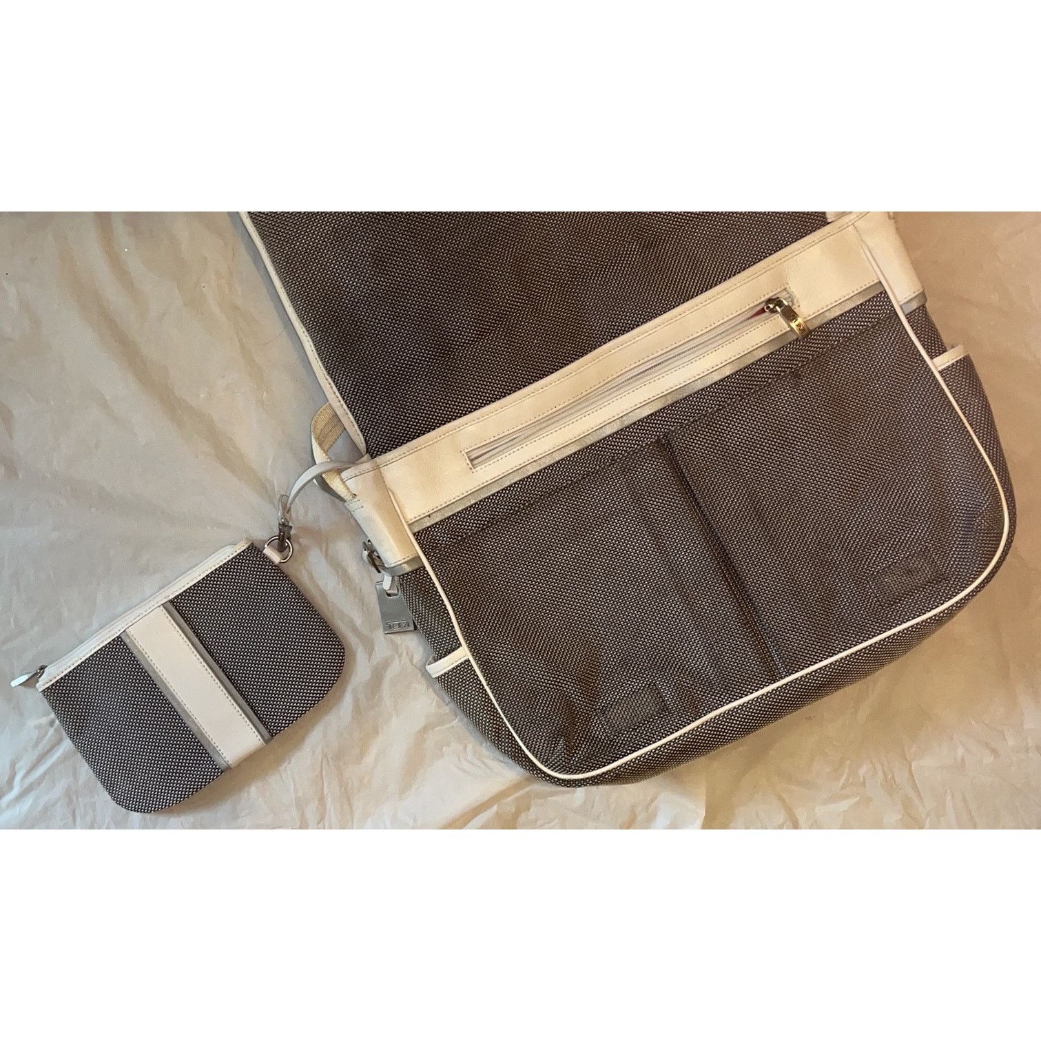 Tumi TUMI Elements Collection Ballistic Nylon & Leather Bag Size ONE SIZE - 12 Thumbnail