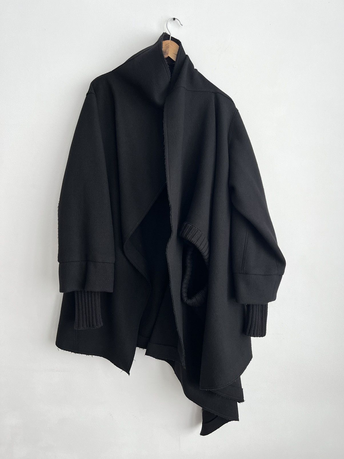 Ann Demeulemeester 🔥AW12-13 Isabel Benenato “No Proper” Cape Coat Size US M / EU 48-50 / 2 - 1 Thumbnail