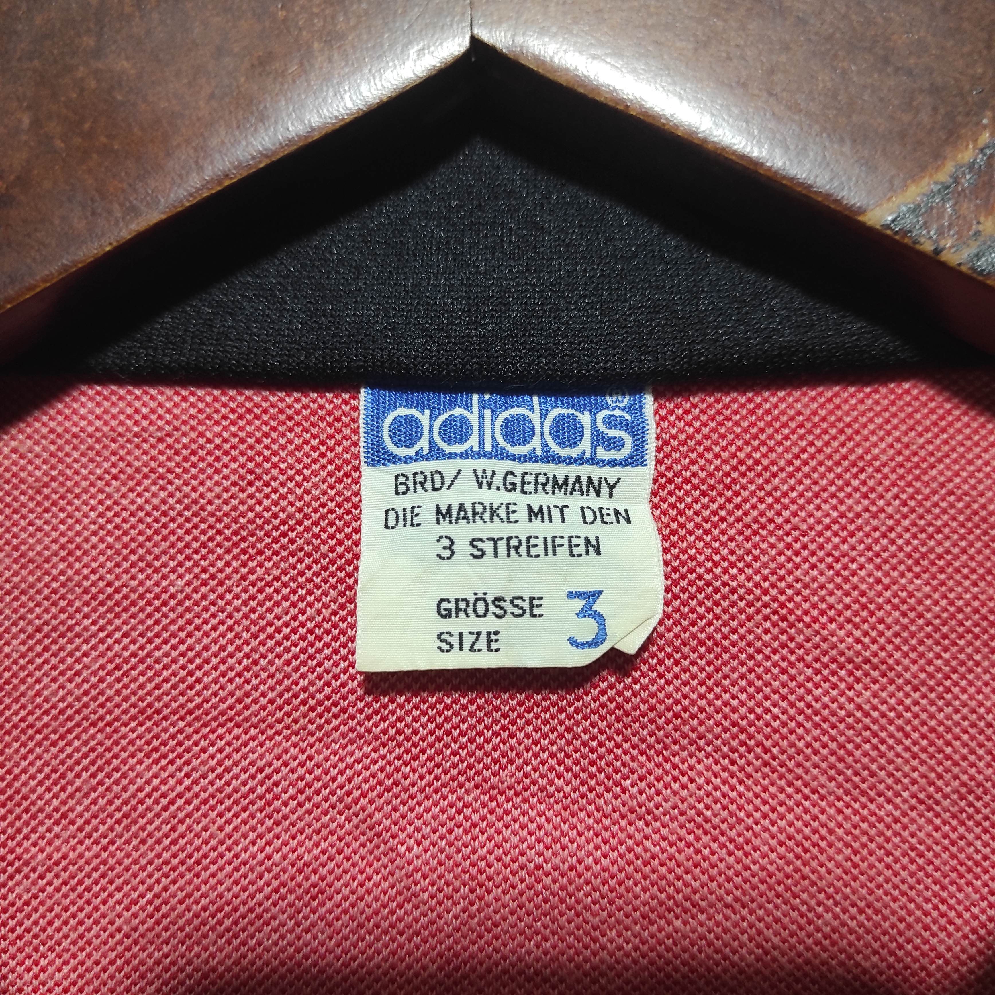Adidas Vintage 80s Adidas West Germany Descente Tracktop Size US M / EU 48-50 / 2 - 6 Thumbnail