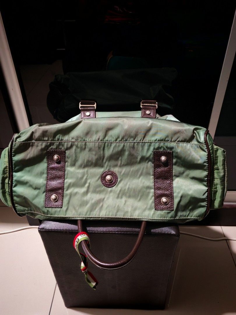 Orobianco Orobianco Giacomo Valentini Nylon Leather Bag Italy Size ONE SIZE - 5 Thumbnail