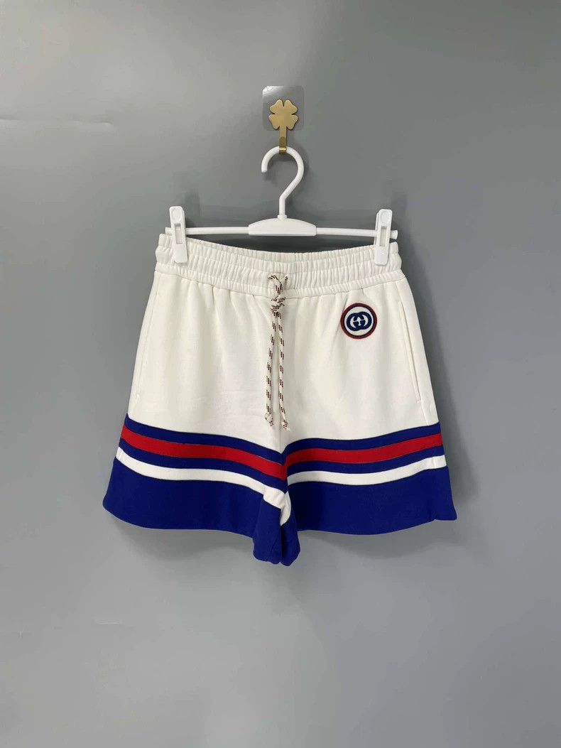 Gucci Gucci Size M Double G red and blue striped knitted cotton Size US 32 / EU 48 - 1 Thumbnail