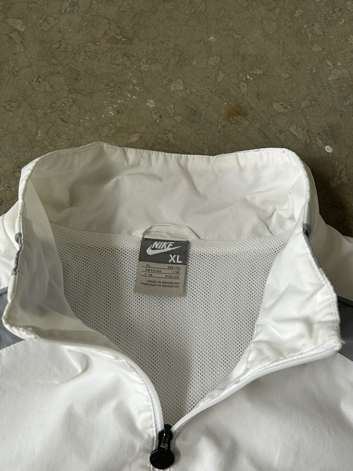 Nike Vintage 90s Nike Thrashed Track Jacket zip up Size US XL / EU 56 / 4 - 8 Thumbnail