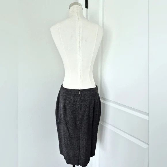 Hugo Boss Vimena Virgin Wool Skirt Classic Party Spring Summer Work Size 30" / US 8 / IT 44 - 5 Thumbnail