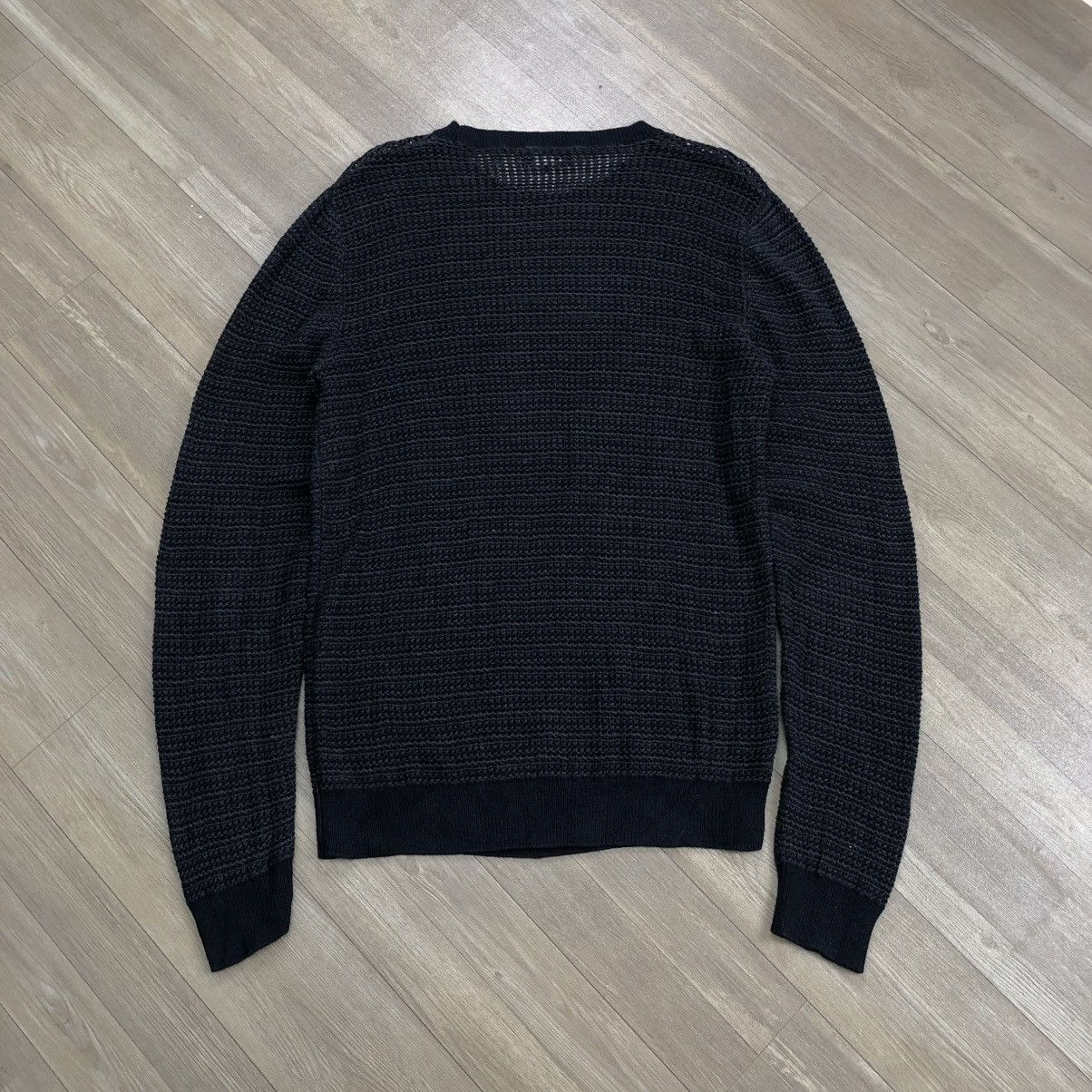 A.P.C. × Designer × Vintage Vintage A.P.C. Semi-Sheer Transparency Knit Sweater Grunge Size US S / EU 44-46 / 1 - 11 Thumbnail