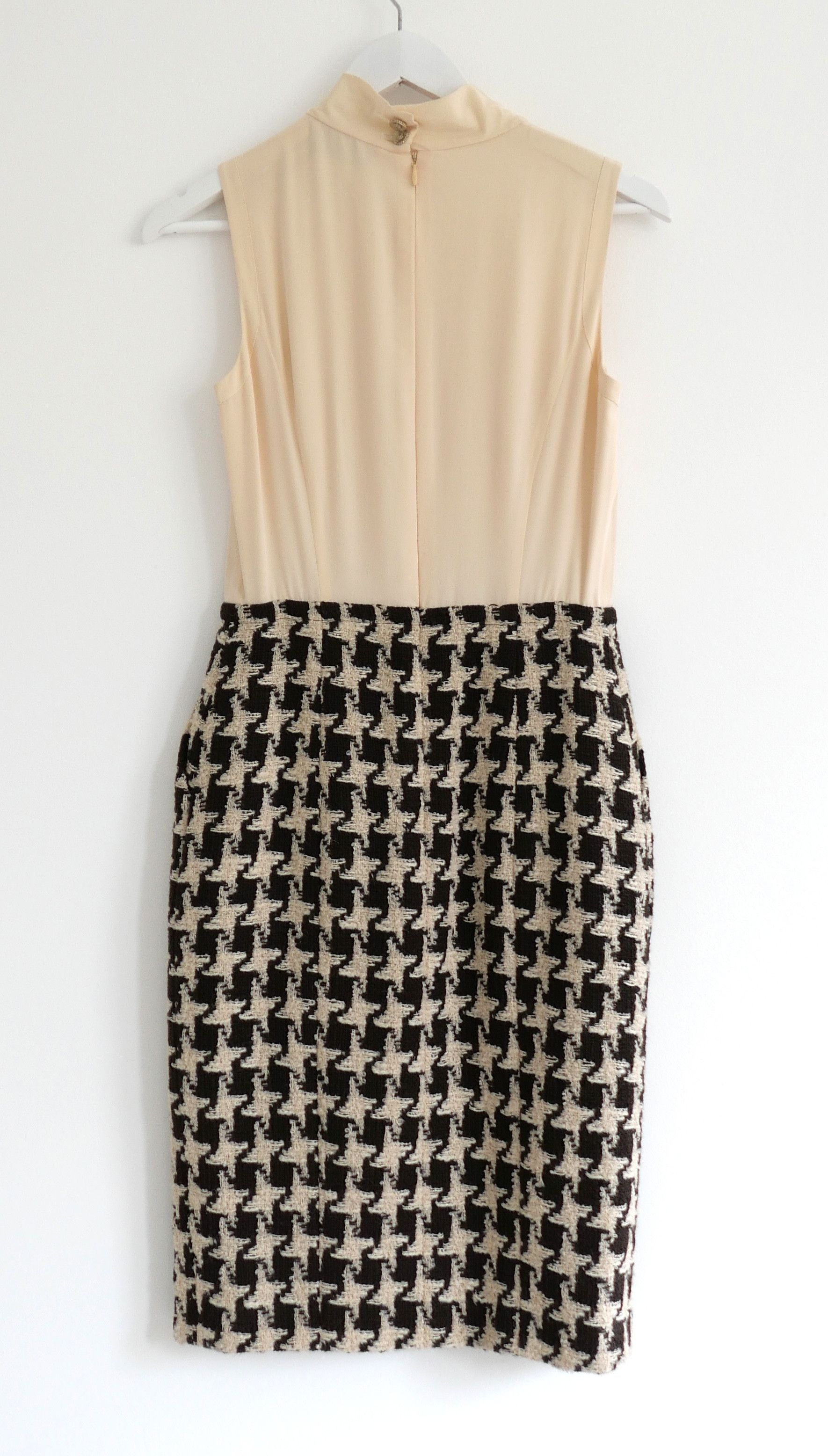 Chanel Chanel Pre-Fall 2009 'Paris-Moscow' Dogtooth Dress Size S / US 4 / IT 40 - 4 Thumbnail
