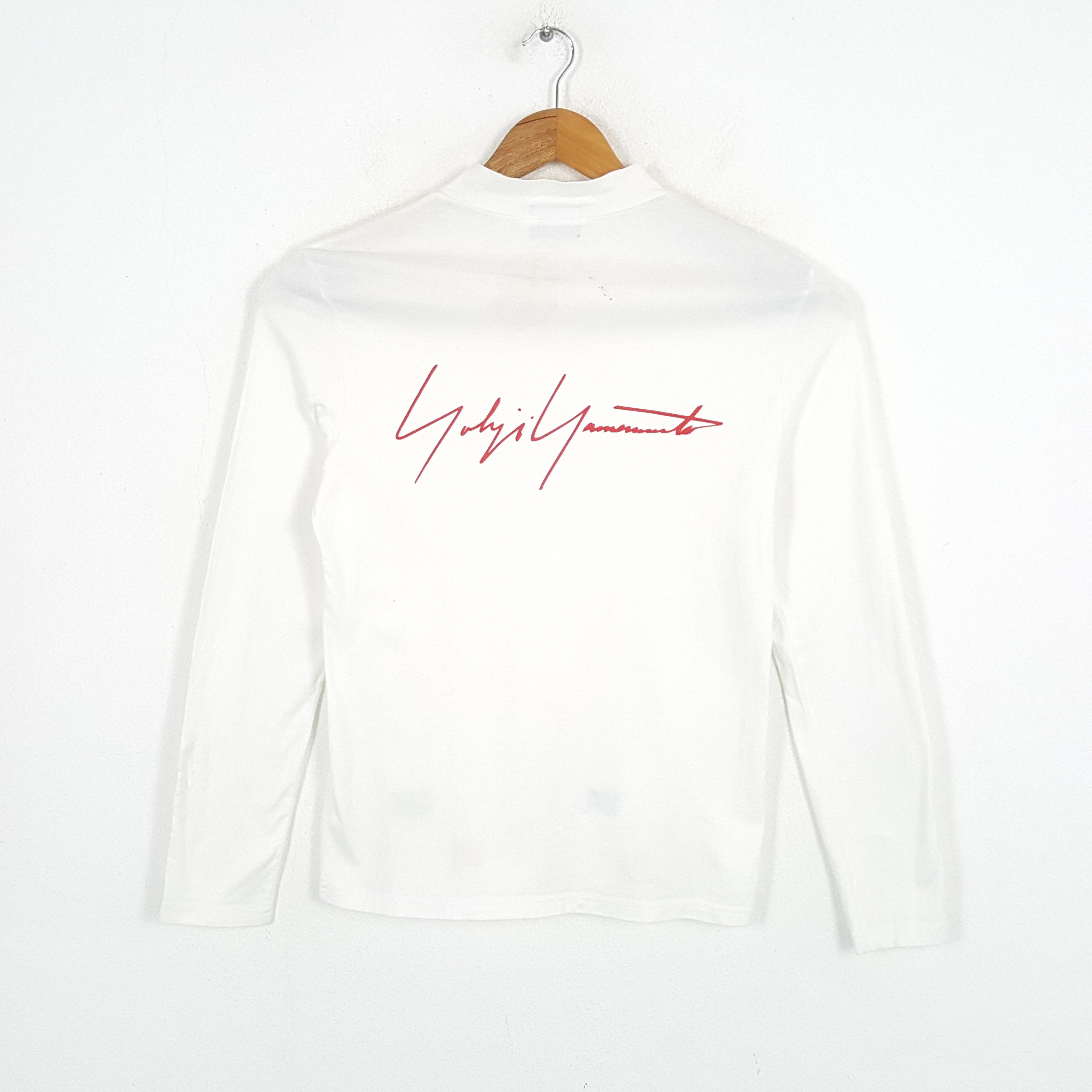 Japanese Brand Vintage YOHJI YAMAMOTO Japanese Fashion Brand T-Shirt Size US M / EU 48-50 / 2 - 1 Thumbnail