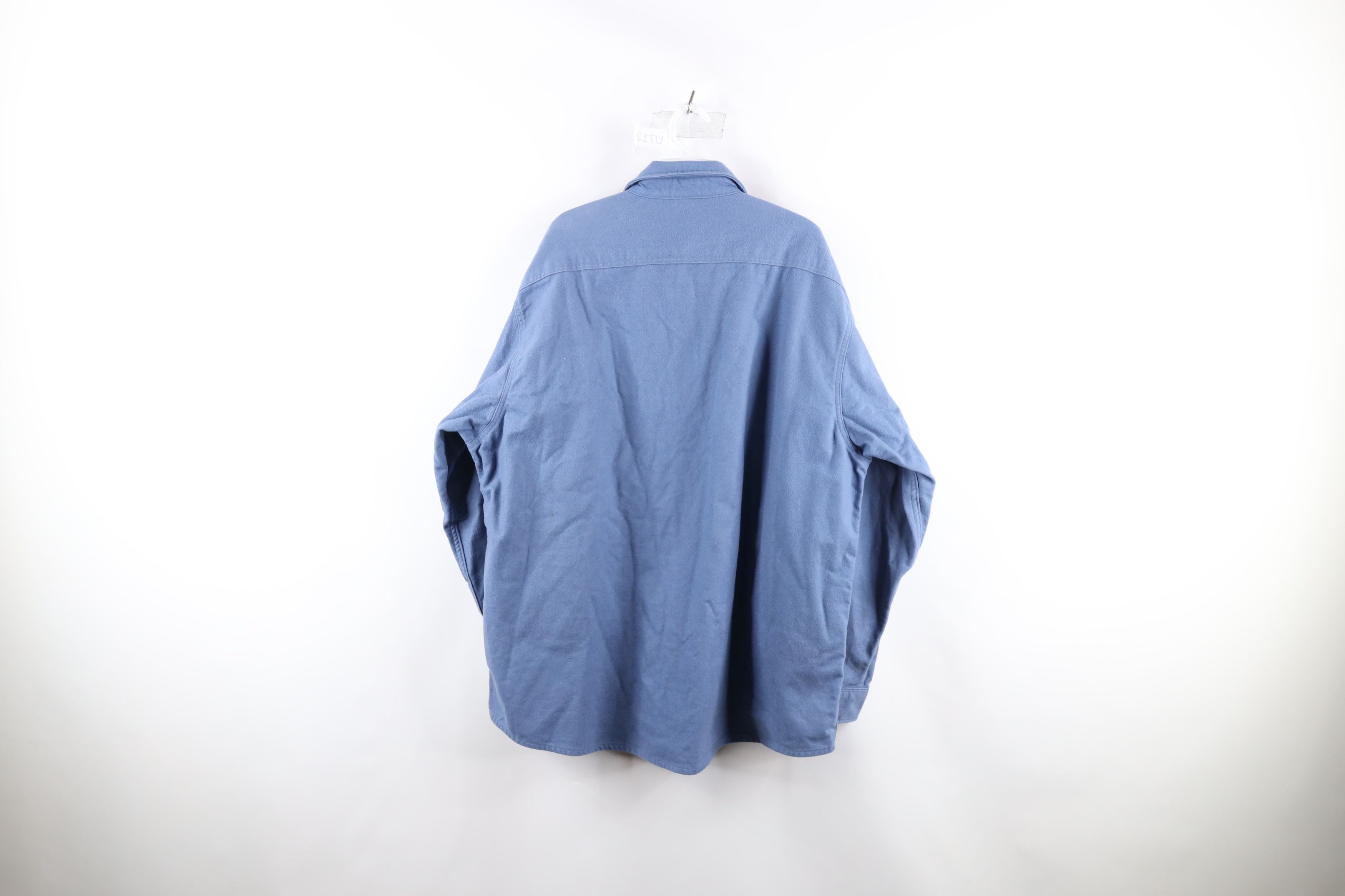 FiveBrother × Vintage Vintage 90s Five Brother Heavyweight Cloth Button Shirt Size US XXL / EU 58 / 5 - 9 Thumbnail