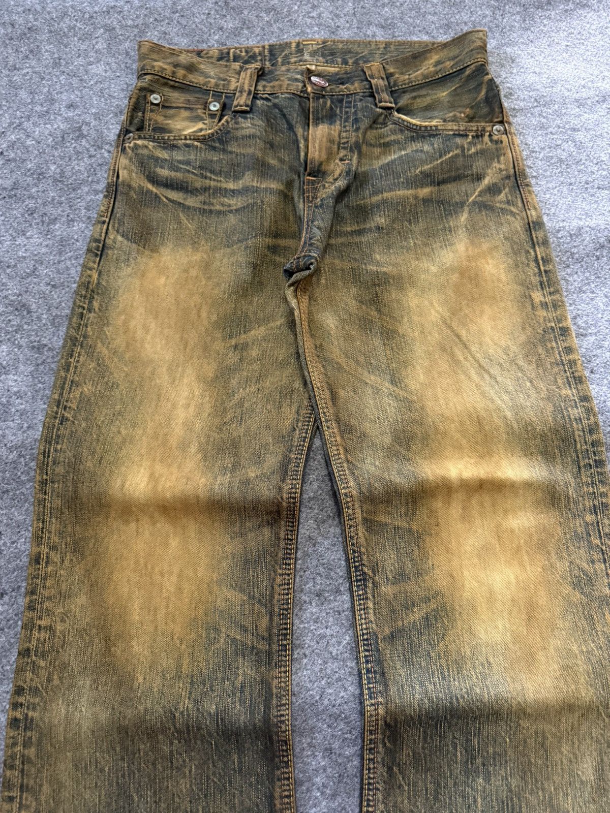 Edwin Edwin 503 Blue Trip Patina Fade Mud Wash Jeans Straight Size US 30 / EU 46 - 3 Thumbnail