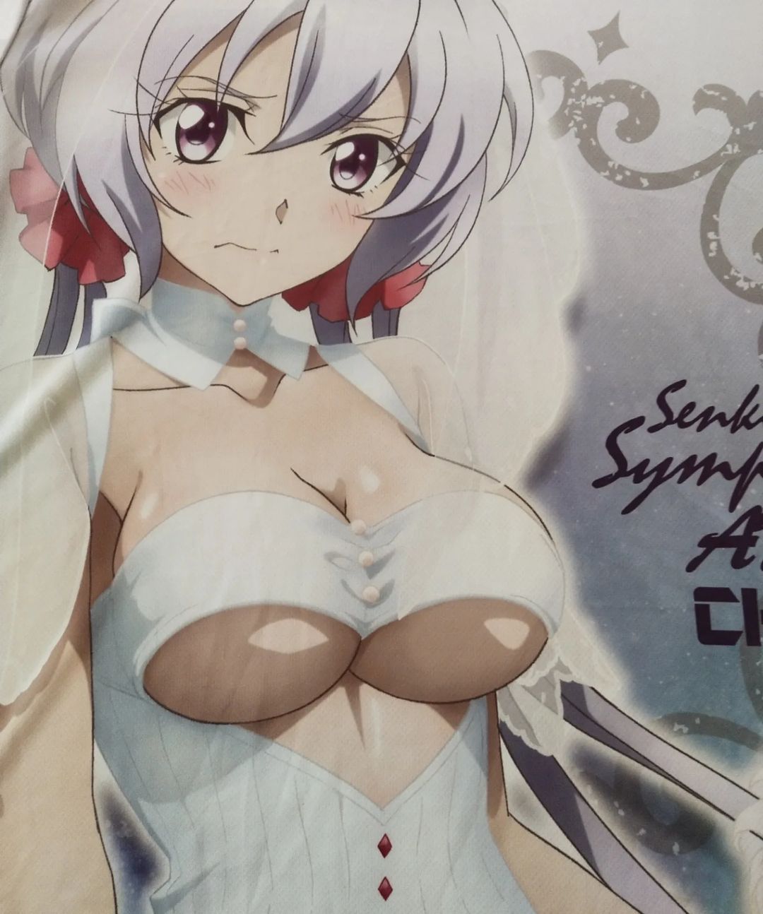 Anime × Japanese Brand Symphogear AXZ Chris Yukine AOP Jersey Anime Tees Size US L / EU 52-54 / 3 - 2 Thumbnail