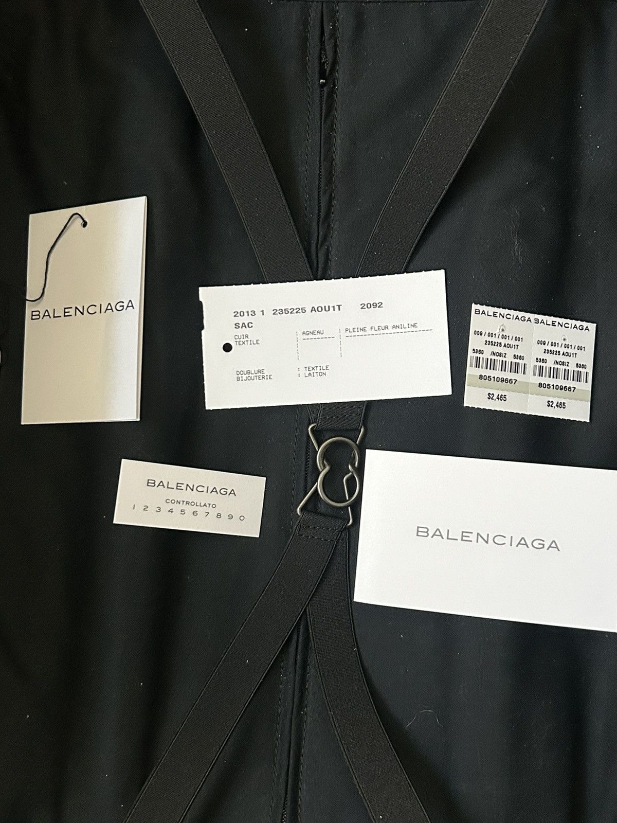 Balenciaga balenciaga blue leather carry on luggage Size ONE SIZE - 11 Thumbnail