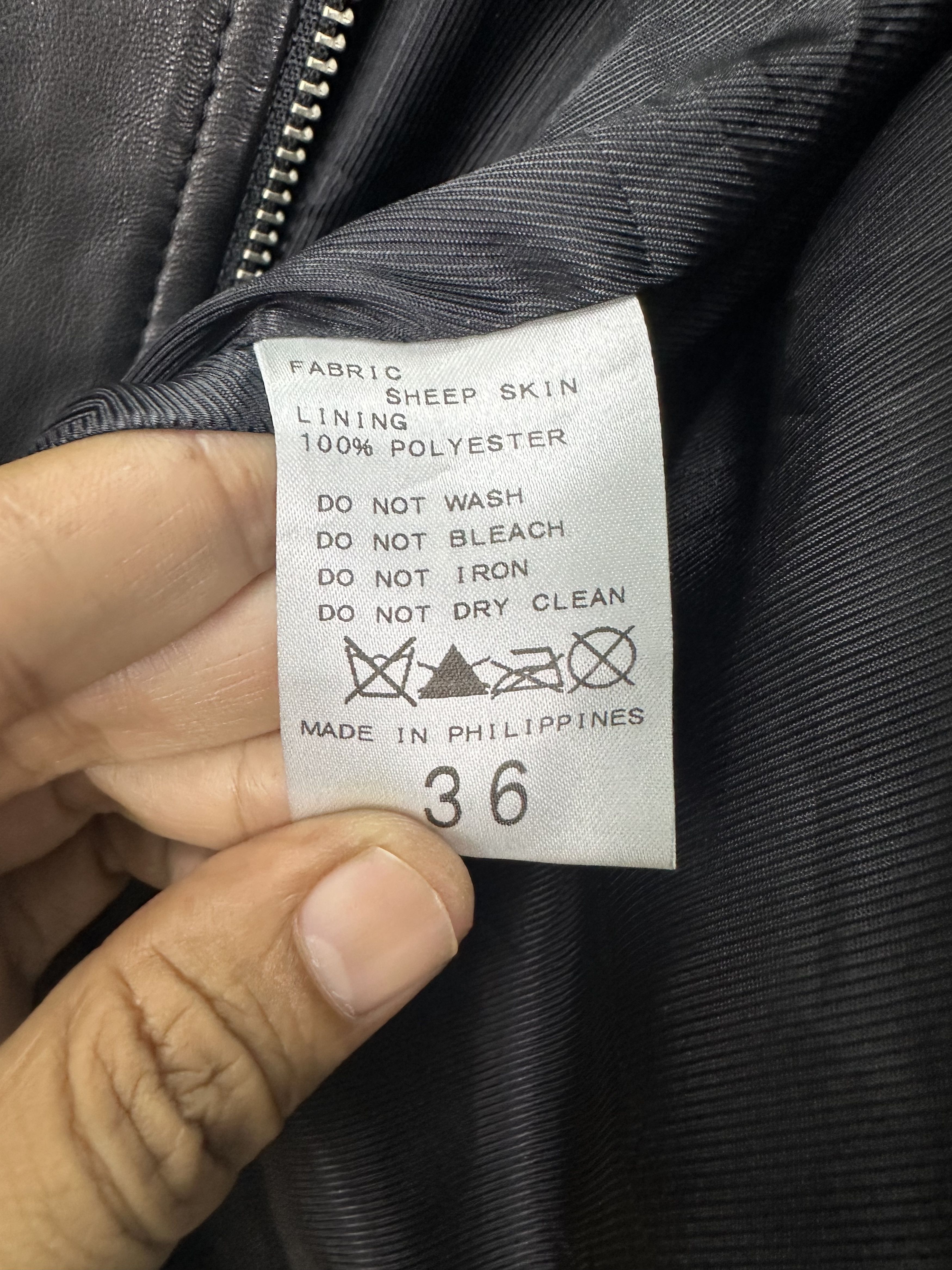 Genuine Leather Sheep Skin Spick Span Woman Leather Jacket Z222 Size XS / US 0-2 / IT 36-38 - 11 Thumbnail