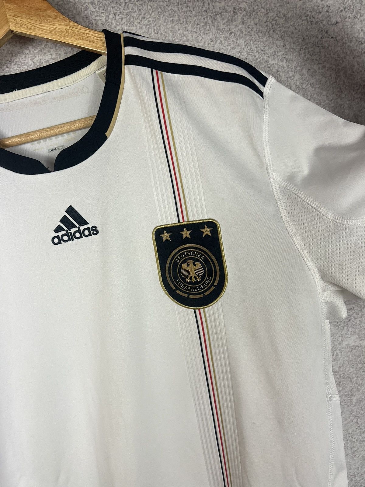 Adidas Vintage Adidas Germany 2010 2011 soccer Jersey football Kit Size US L / EU 52-54 / 3 - 3 Thumbnail