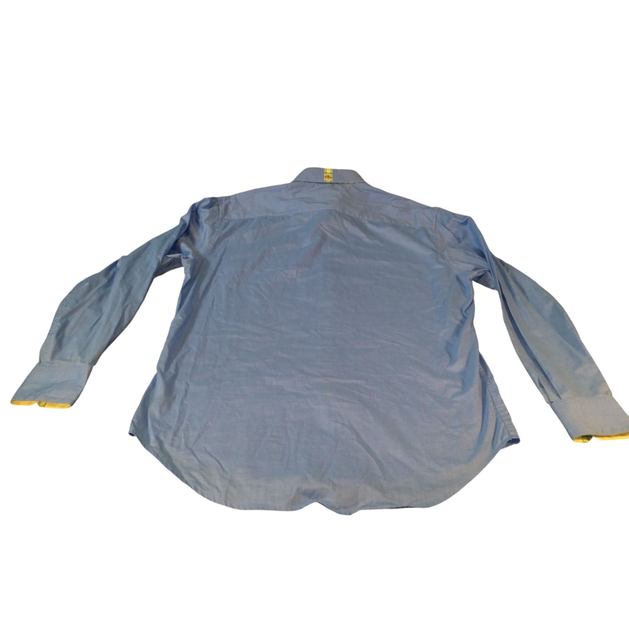 Robert Graham Robert Graham Button Up Shirt Men Sz L Blue Formal Classic W Size US L / EU 52-54 / 3 - 7 Thumbnail