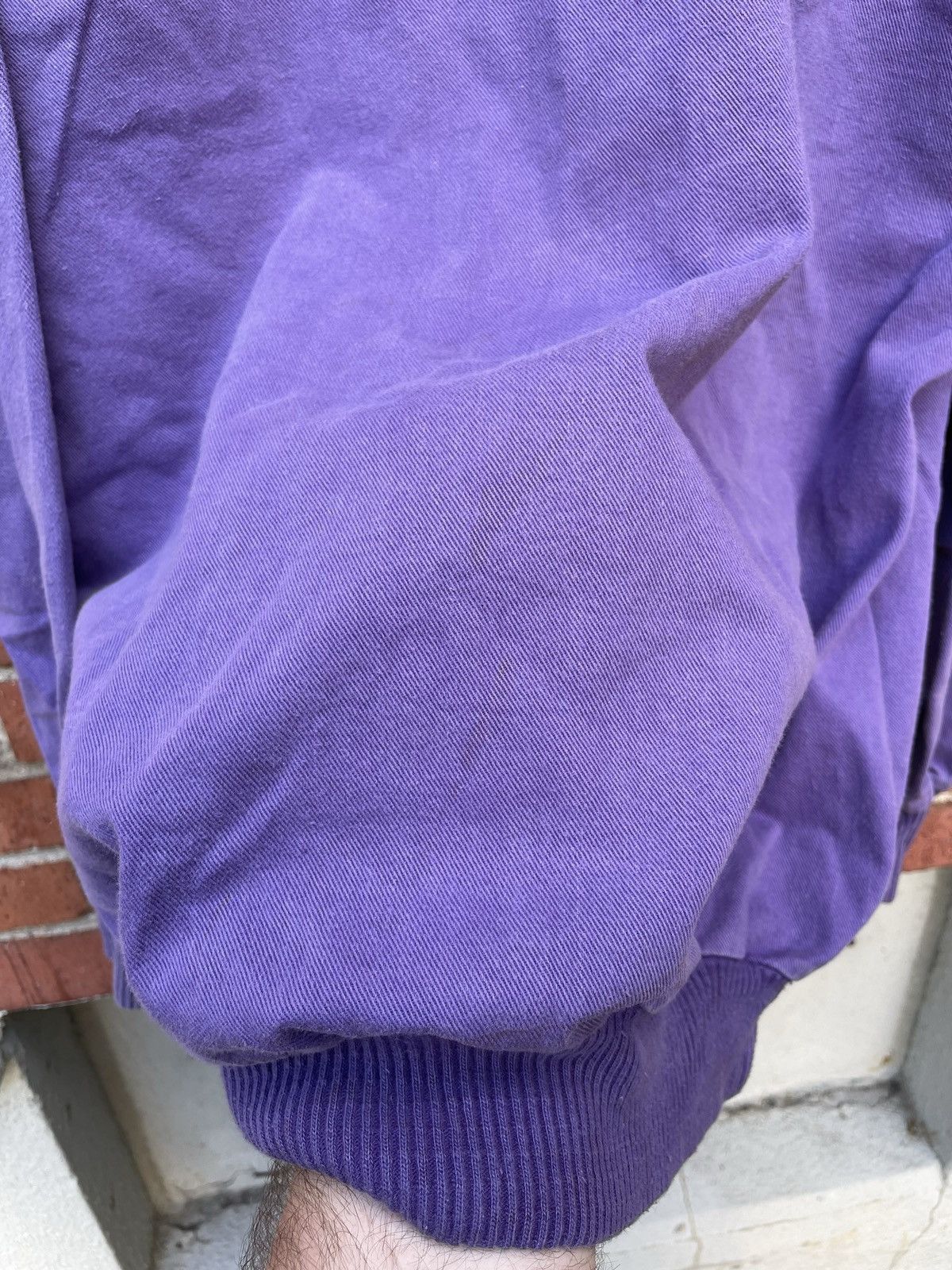 Vintage Vintage 90s Quality Goods Faded Cuffed Crewneck Size US L / EU 52-54 / 3 - 3 Thumbnail