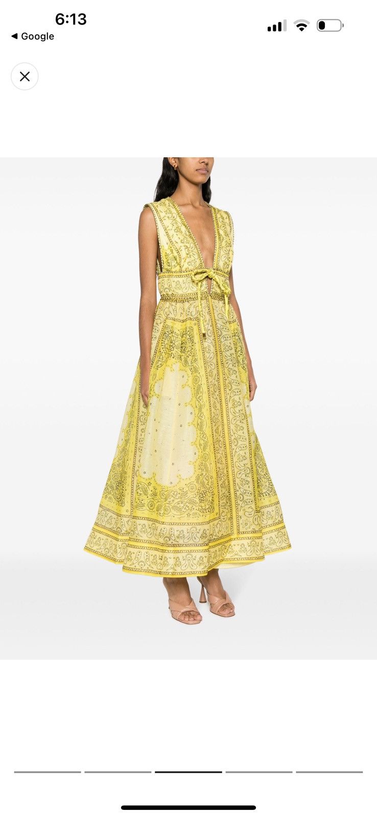 women's yellow linen dress The Shift Dress in Stretch Linen main image 0