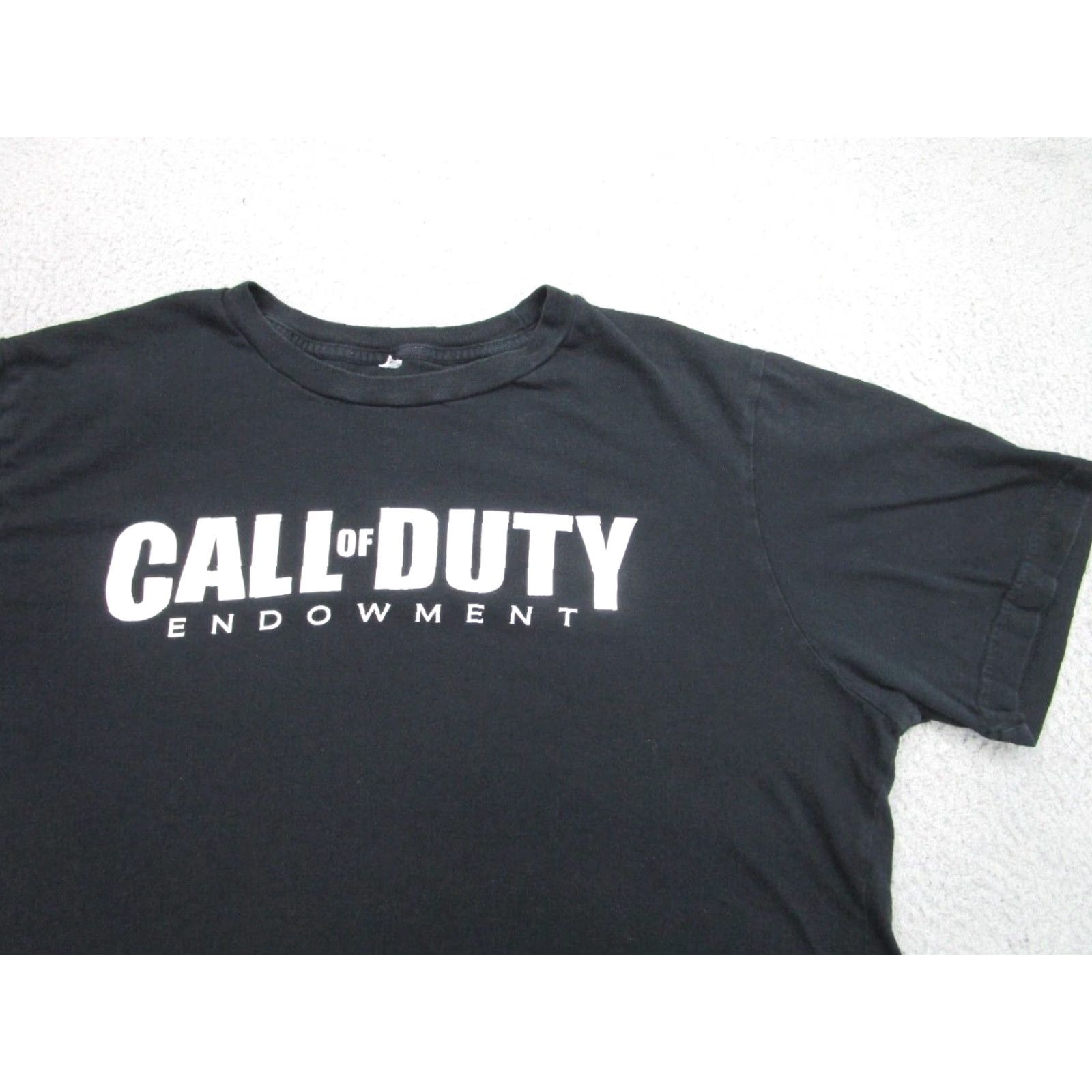 Vintage Call of Duty T-Shirt Mens XL Black Short Sleeve Crew Neck Graphic Logo Activision Treyarch 2010s Rock Size US XL / EU 56 / 4 - 2 Thumbnail