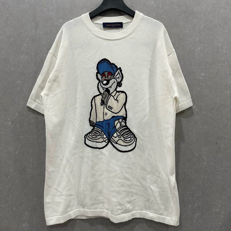 Louis Vuitton louis vuitton Rap Bear Knit Short Sleeve Size US M / EU 48-50 / 2 - 1 Thumbnail