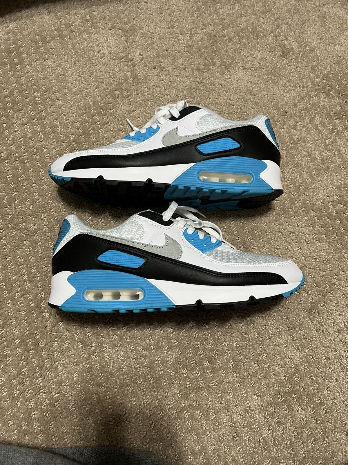 mens nike air max 90 laser blue stores