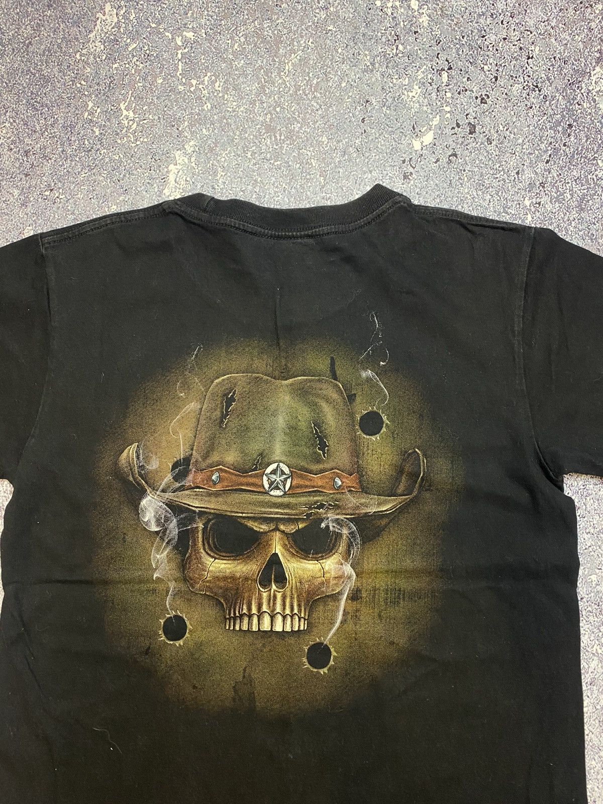 Band Tees × Vintage 💥VINTAGE ROCK EAGLE SKULL TEE Size US S / EU 44-46 / 1 - 11 Thumbnail