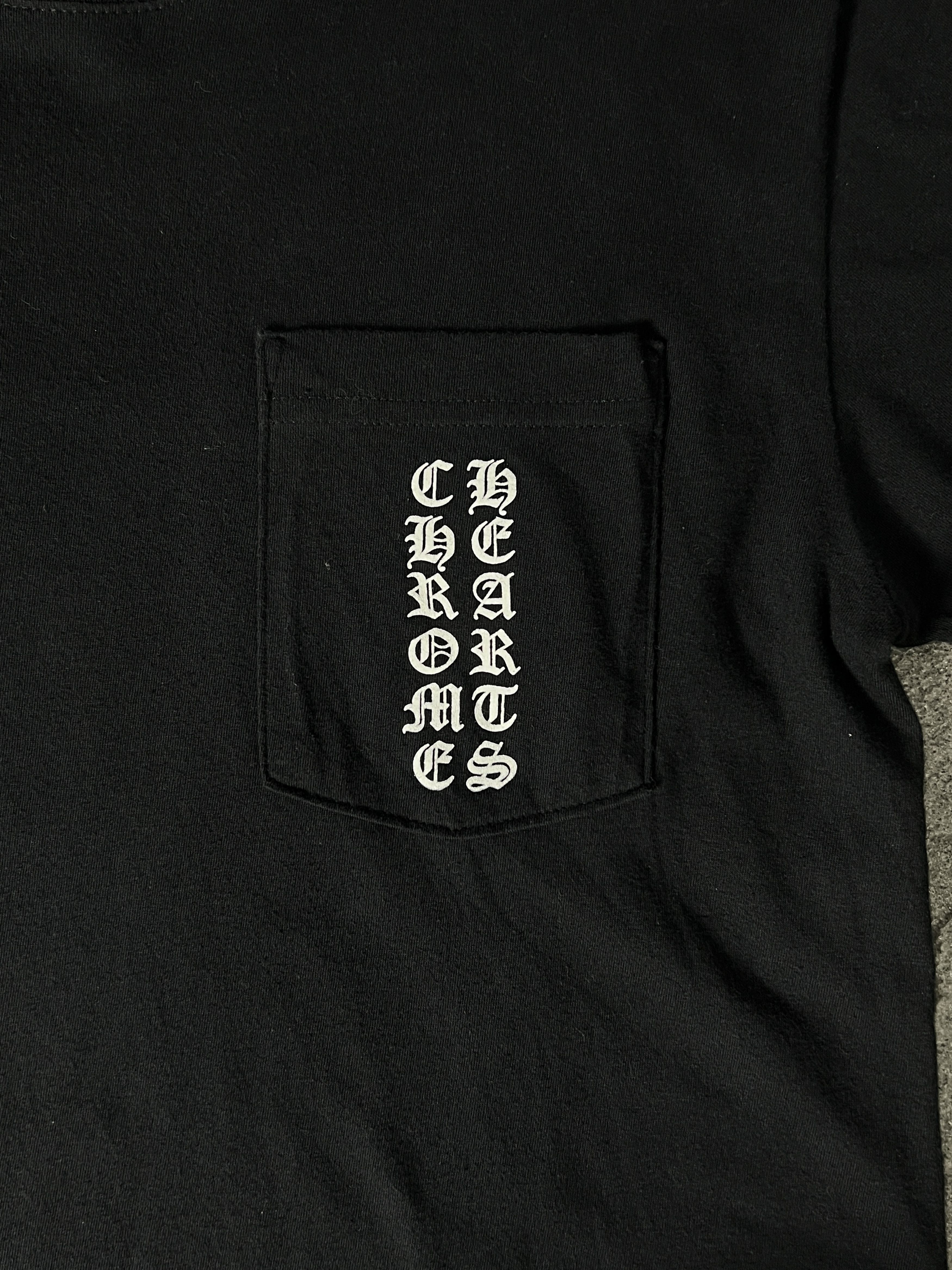 Chrome Hearts Chrome Hearts Tokyo Pocket Tee Black CH Logo USA M Size US M / EU 48-50 / 2 - 6 Thumbnail