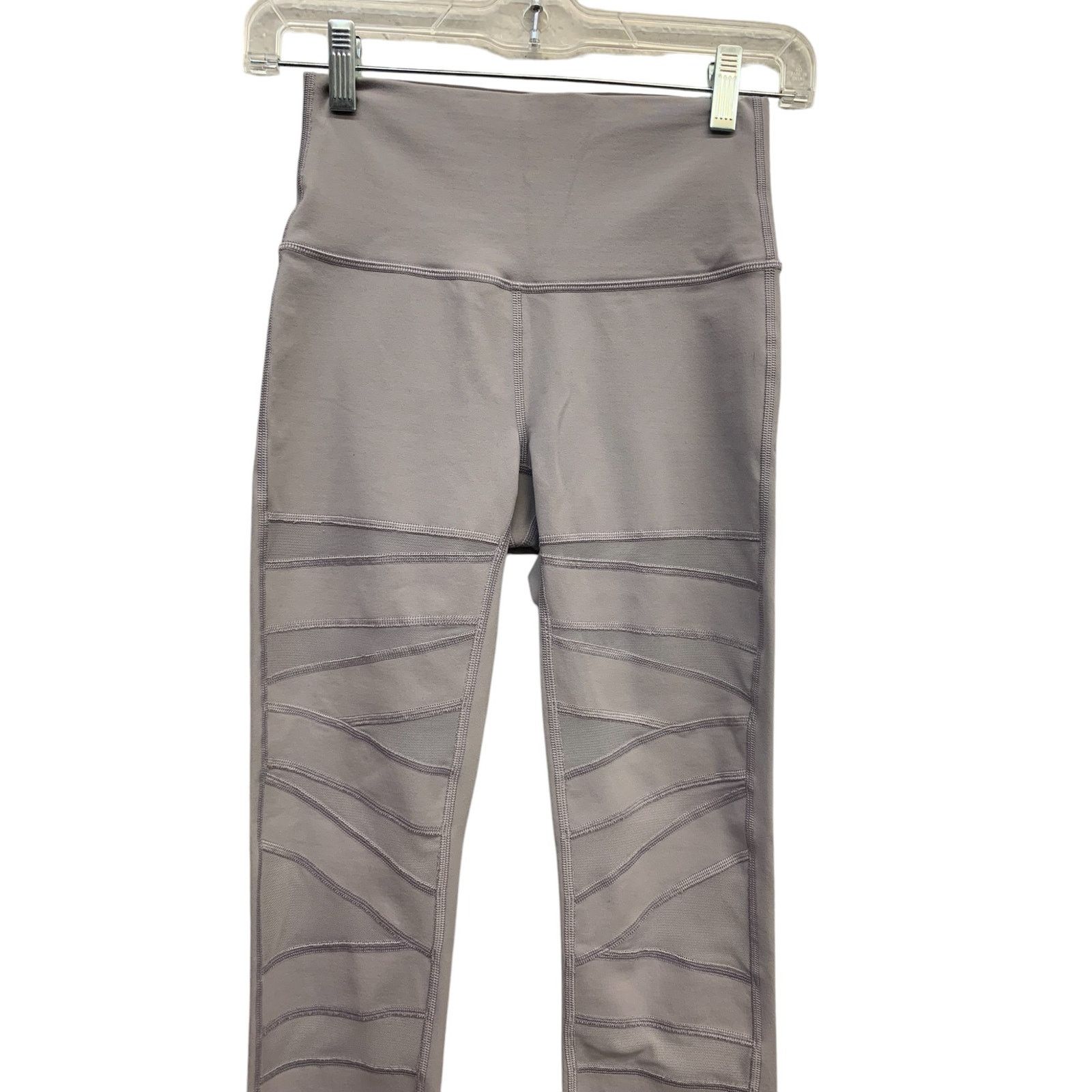Lululemon Lululemon Wunder Under Pant *Tech Mesh 28" sz 4 Dark Chrome Size 27" / US 4 / IT 40 - 4 Thumbnail