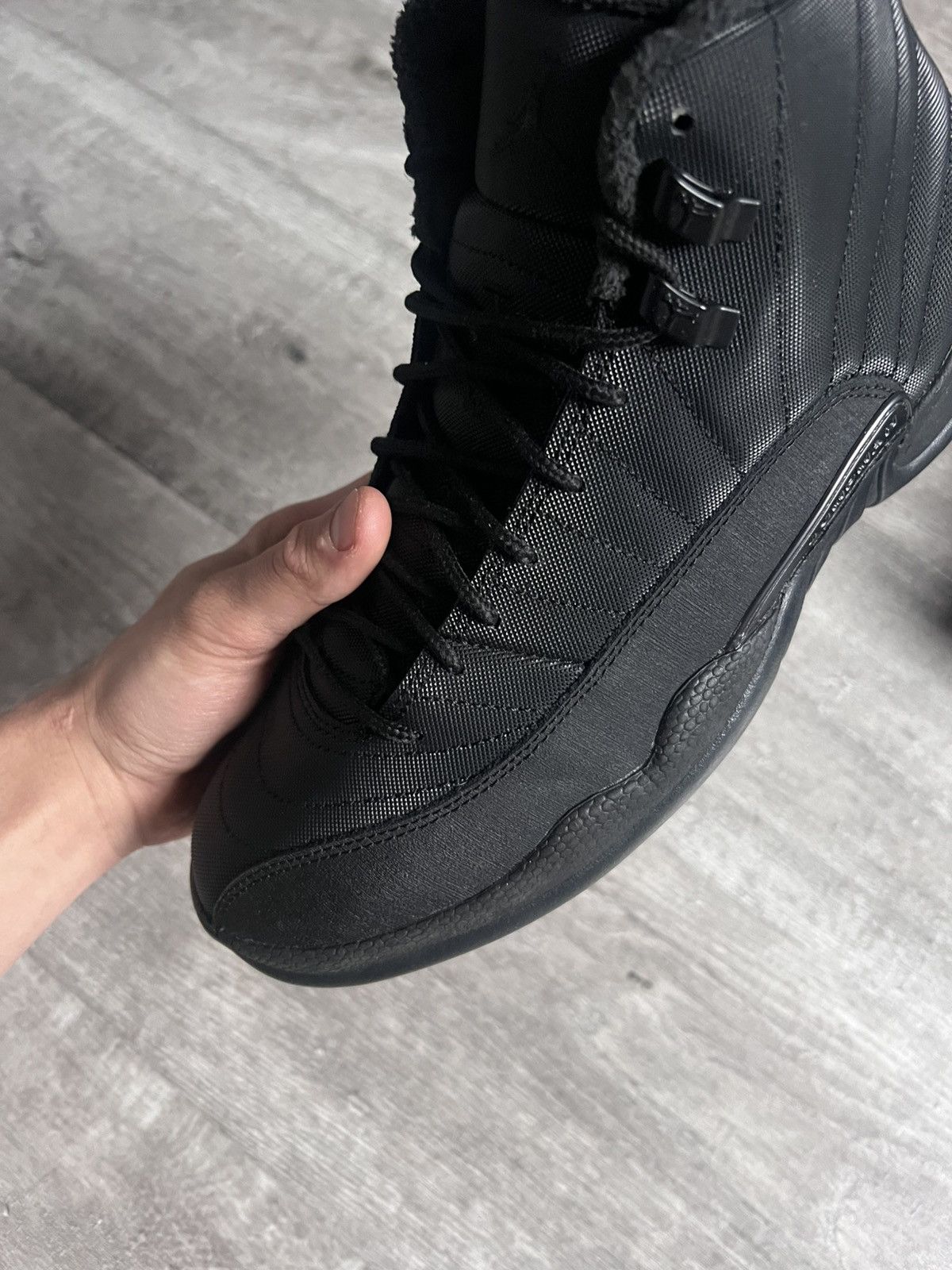 Nike Nike Air Jordan 12 Retro Winterized Black shoe’s Size US 8.5 / EU 41-42 - 8 Thumbnail