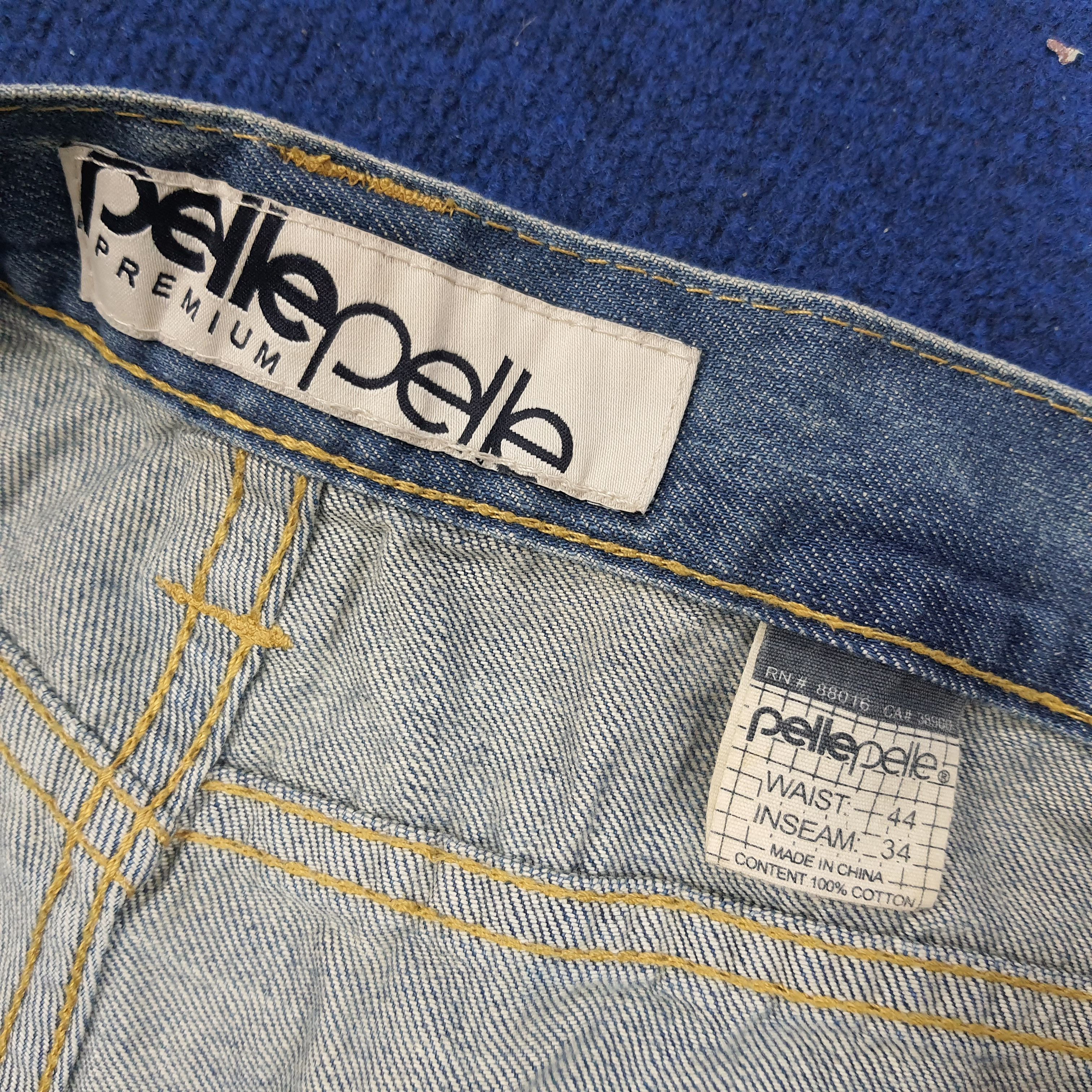 Pelle Pelle × Vintage Vintage Pelle Pelle Us Urban Fashion Design Jeans Size US 42 / EU 58 - 9 Thumbnail