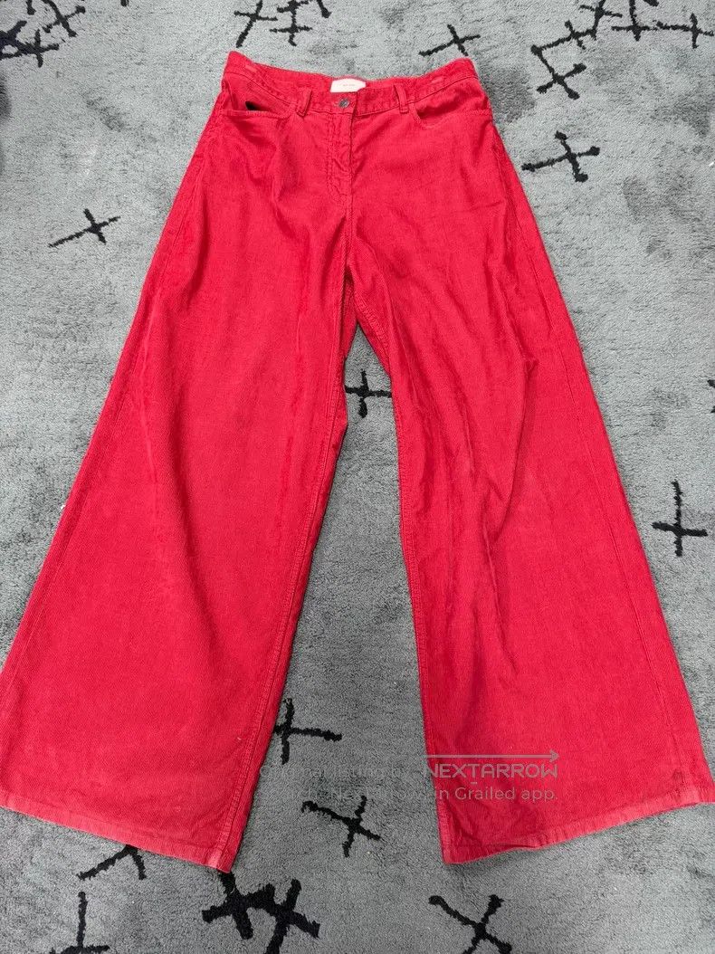 The Row The Row size 6 Corduroy wide-leg trousers Size 27" / US 4 / IT 40 - 1 Thumbnail