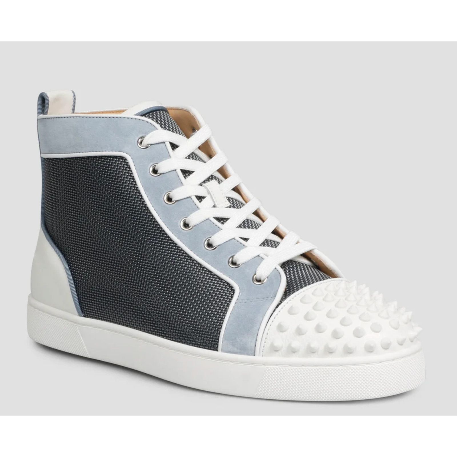 Christian Louboutin Christian Louboutin Lou Spikes Orlato High Top Sneaker Size US 8 / EU 41 - 3 Thumbnail