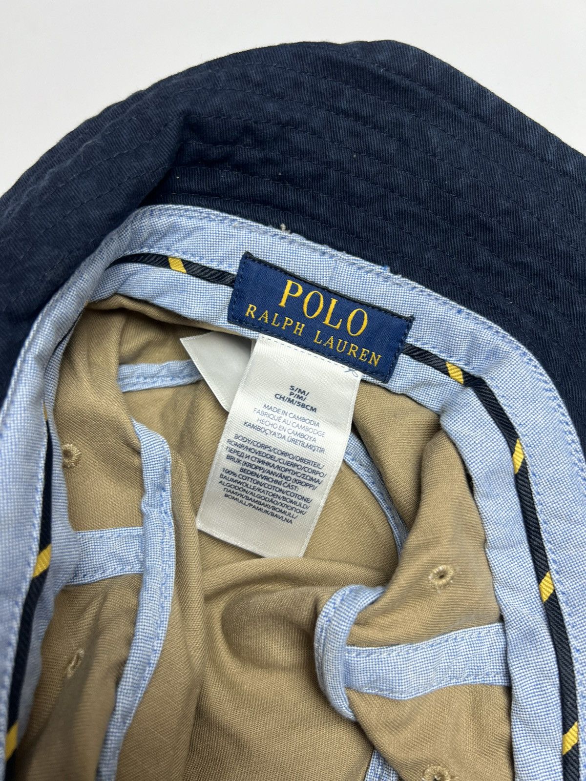 Polo Ralph Lauren × Ralph Lauren Polo Ralph Lauren Bucket Hat Size ONE SIZE - 5 Thumbnail