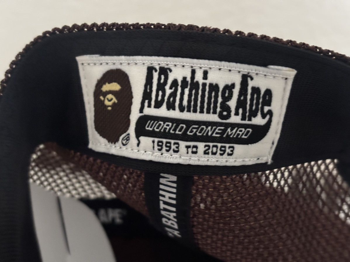 Bape Authentic ape bape 1st camo college cap trucker hat new Size ONE SIZE - 6 Thumbnail