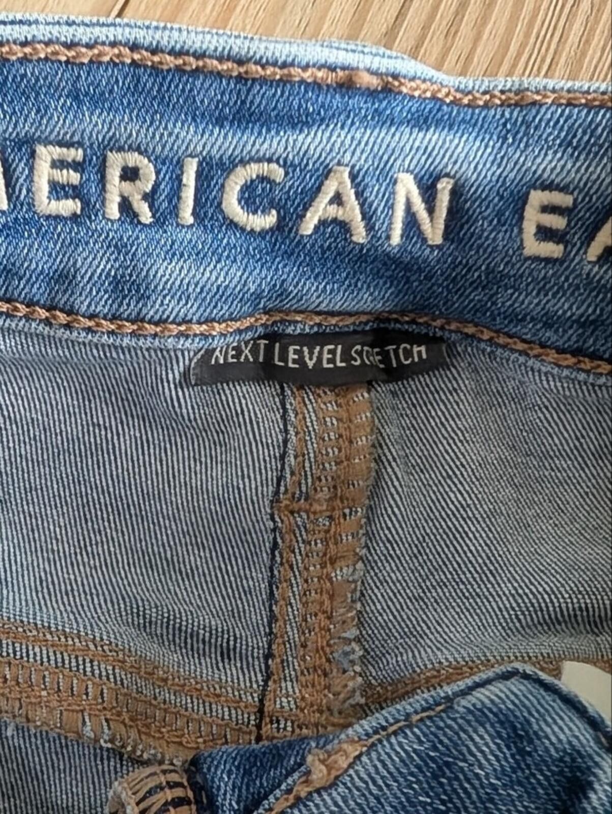 American Eagle Outfitters American Eagle Outfitters Light Blue Skinny Jeans - Women's Size 30" / US 8 / IT 44 - 7 Thumbnail