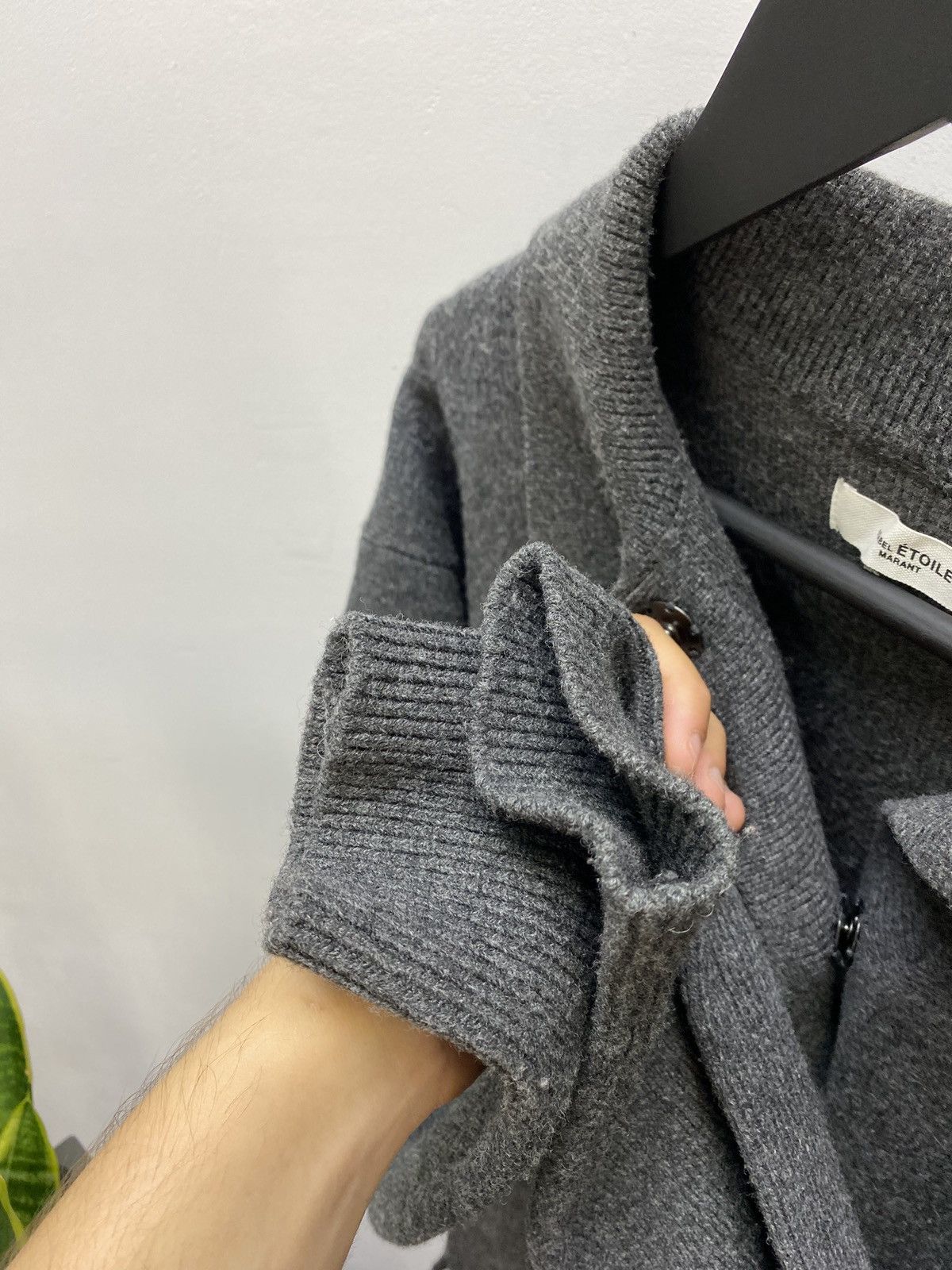 Isabel Marant × Isabel Marant Etoile Isabel Marant Etoile Lark Oversized Polo Jumper Sweater Size S / US 4 / IT 40 - 16 Thumbnail