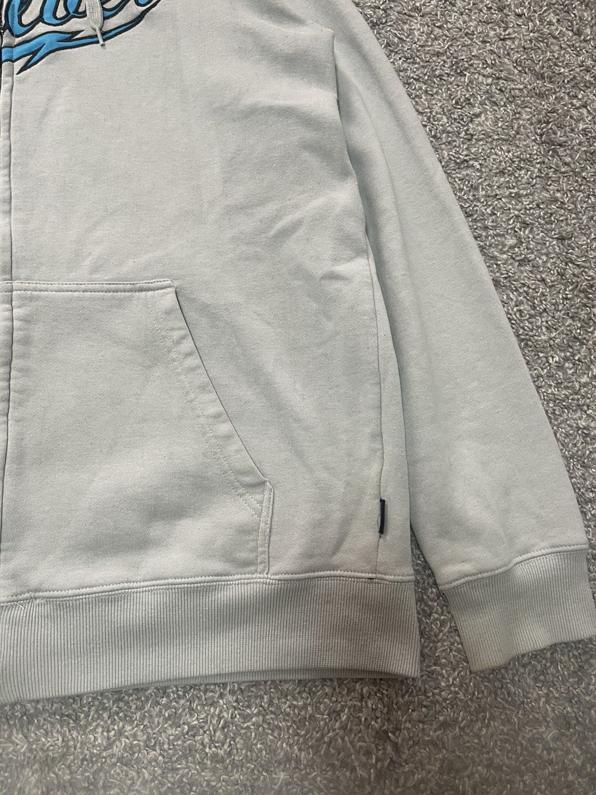 Quiksilver Quiksilver Hoodie Y2K Skate Surf Zip Embroidered Sweatshirt Size US L / EU 52-54 / 3 - 5 Thumbnail
