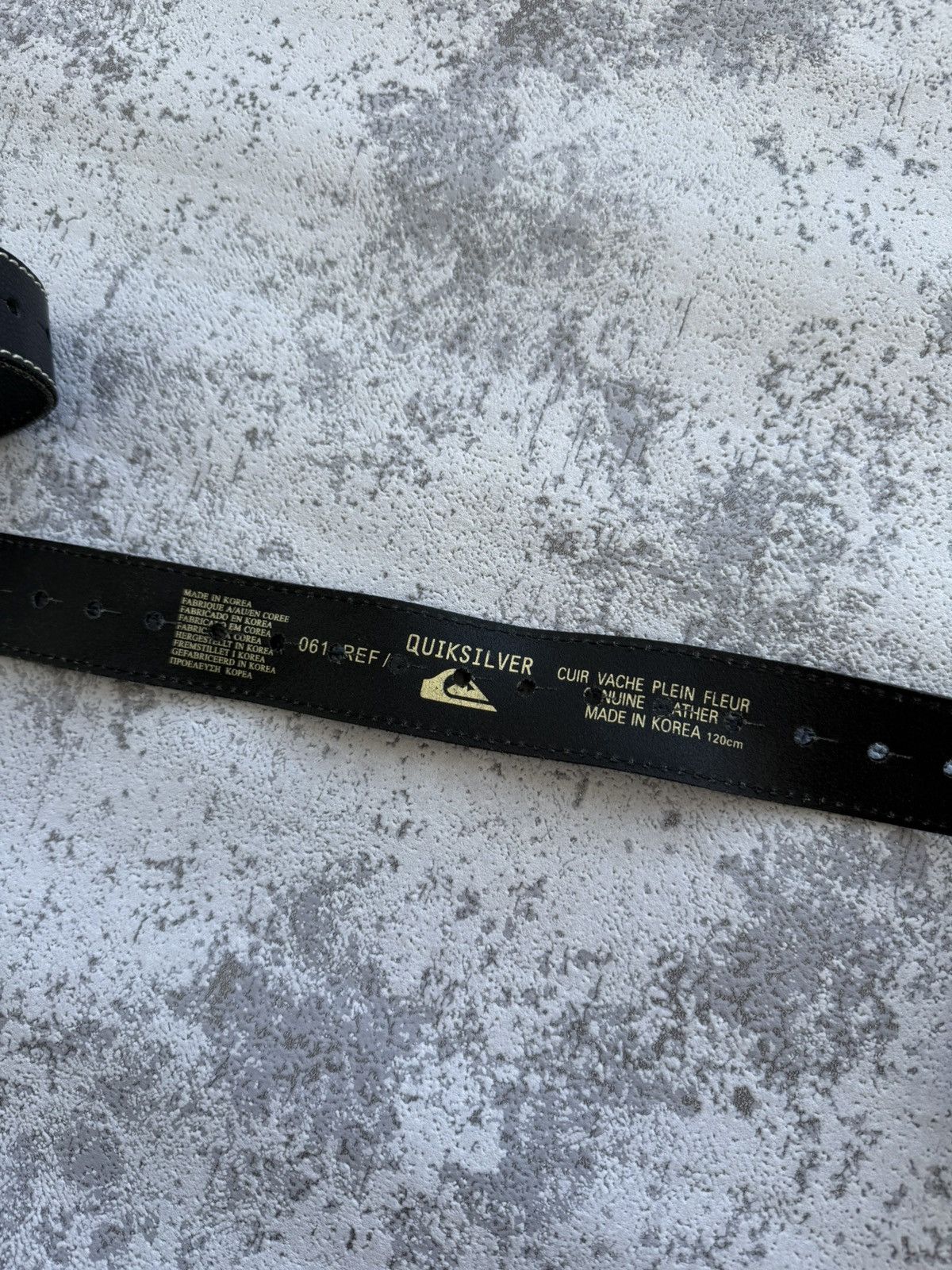 Quiksilver × Vintage Vintage Quiksilver Y2K Leather Belt Size ONE SIZE - 3 Thumbnail