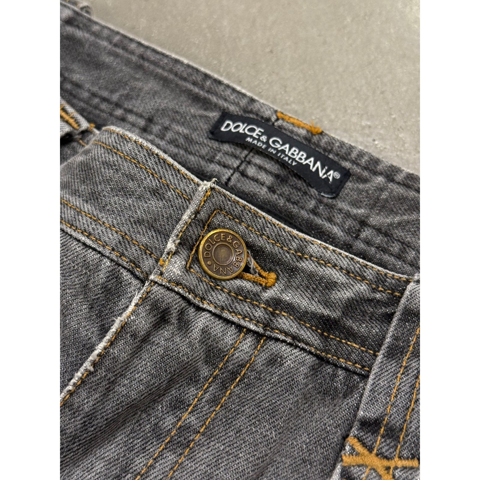 Dolce & Gabbana A/W2003 Dolce & Gabbana runway biker bondage pants Size US 34 / EU 50 - 9 Thumbnail