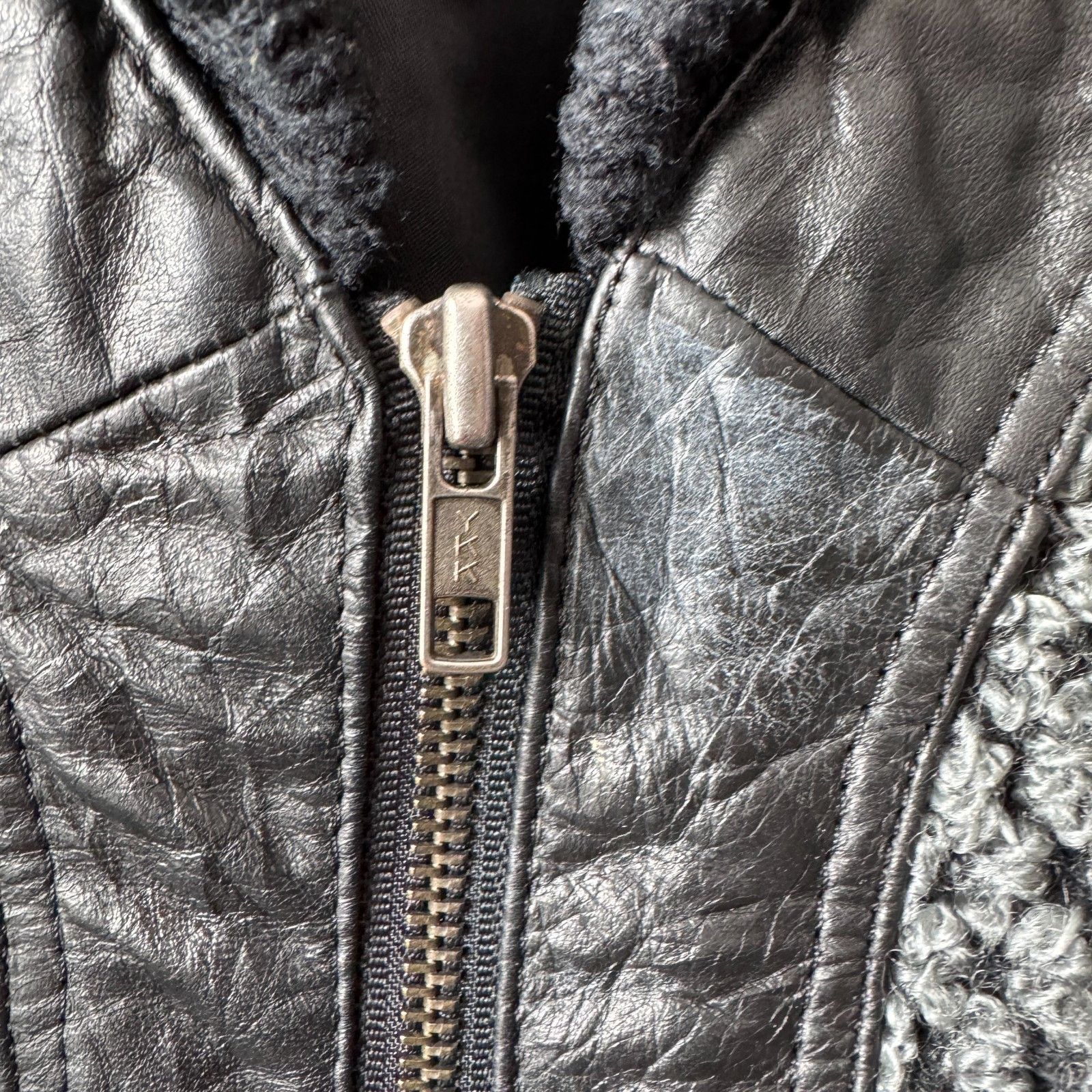 Vintage Vintage Archive Bomber Jacket Knitted Y2K Avant Garde Size US XL / EU 56 / 4 - 5 Thumbnail